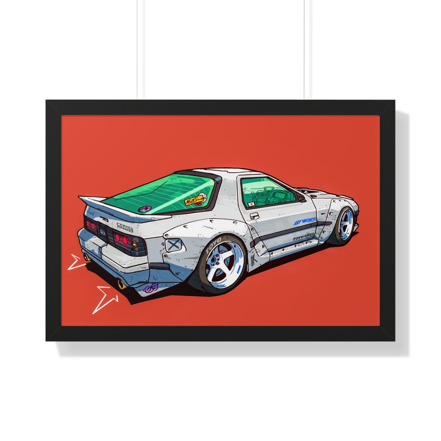 Anime '82 - RX3 - Framed Poster