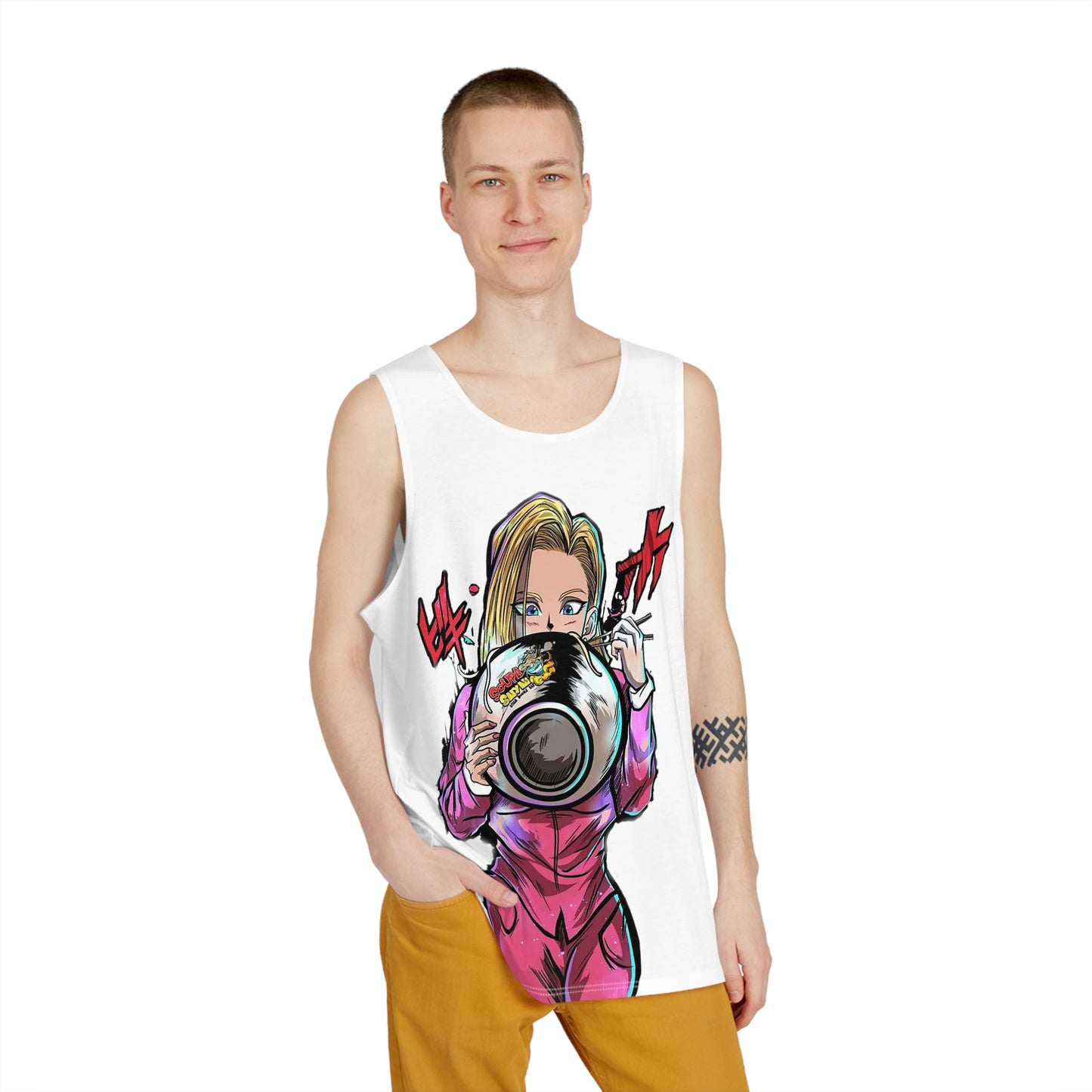 Dragon Ball - Android 18 Ramen Fiend - Men's Tank