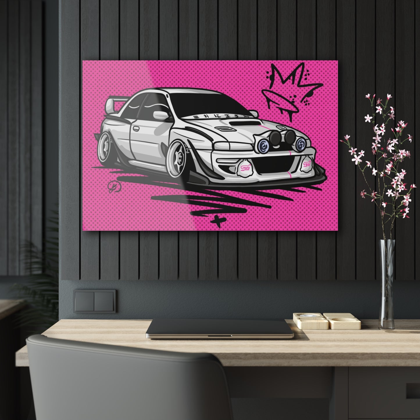 Sxetched X r0cean11 - Subie - Acrylic Print