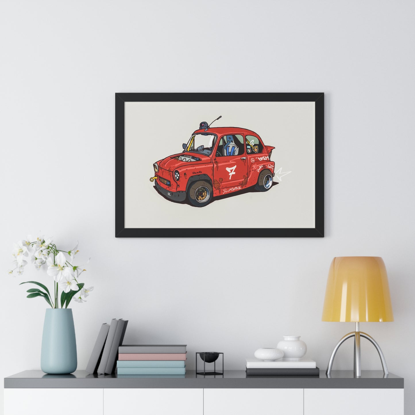 Anime '82 - Mini - Framed Poster