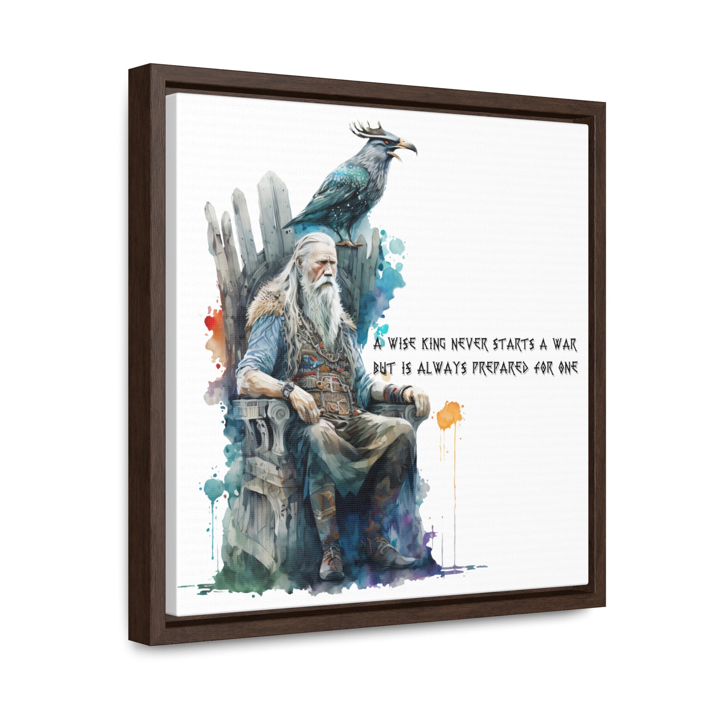 A Wise King Canvas