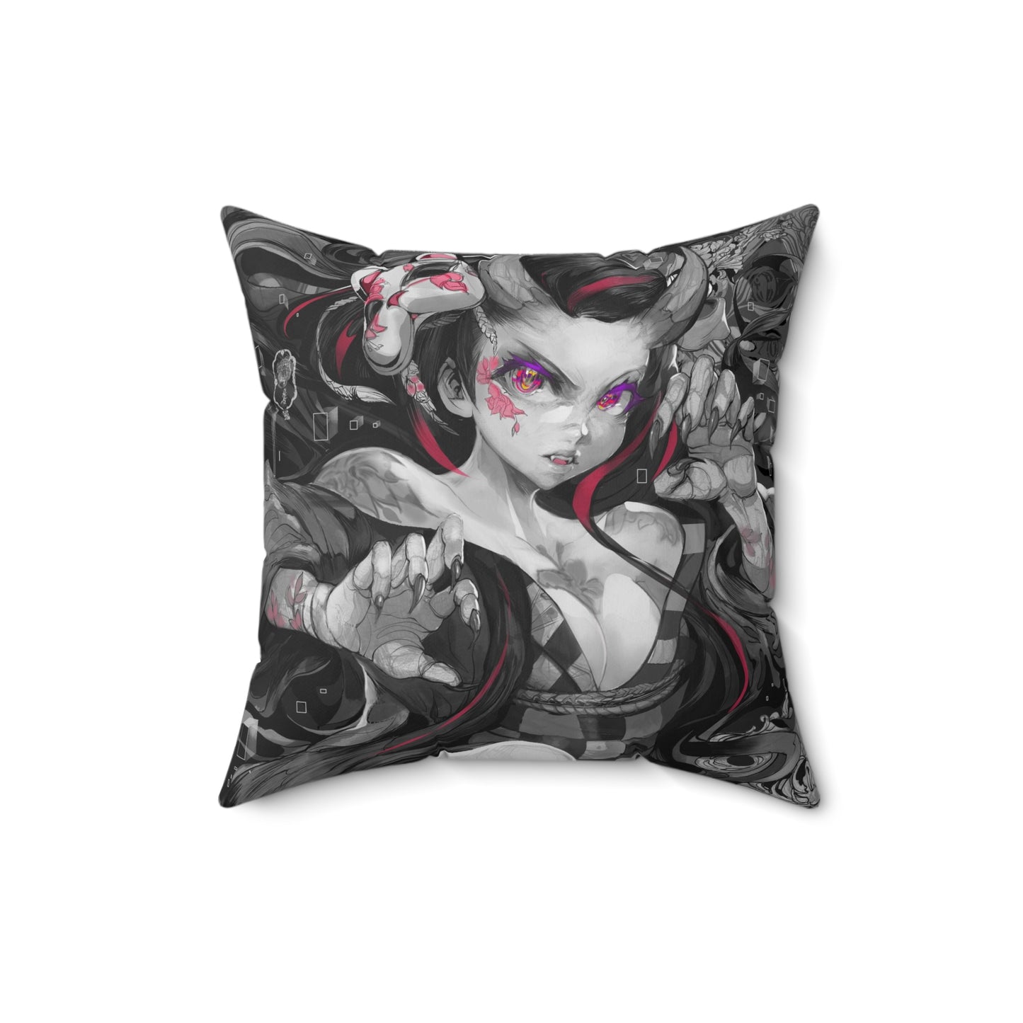 Demon Slayer - Nezuko -Fine Art Pillow