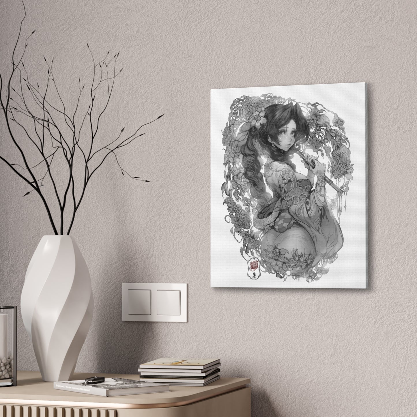 Final Fantasy 7 - Aerith - Fina Art Canvas