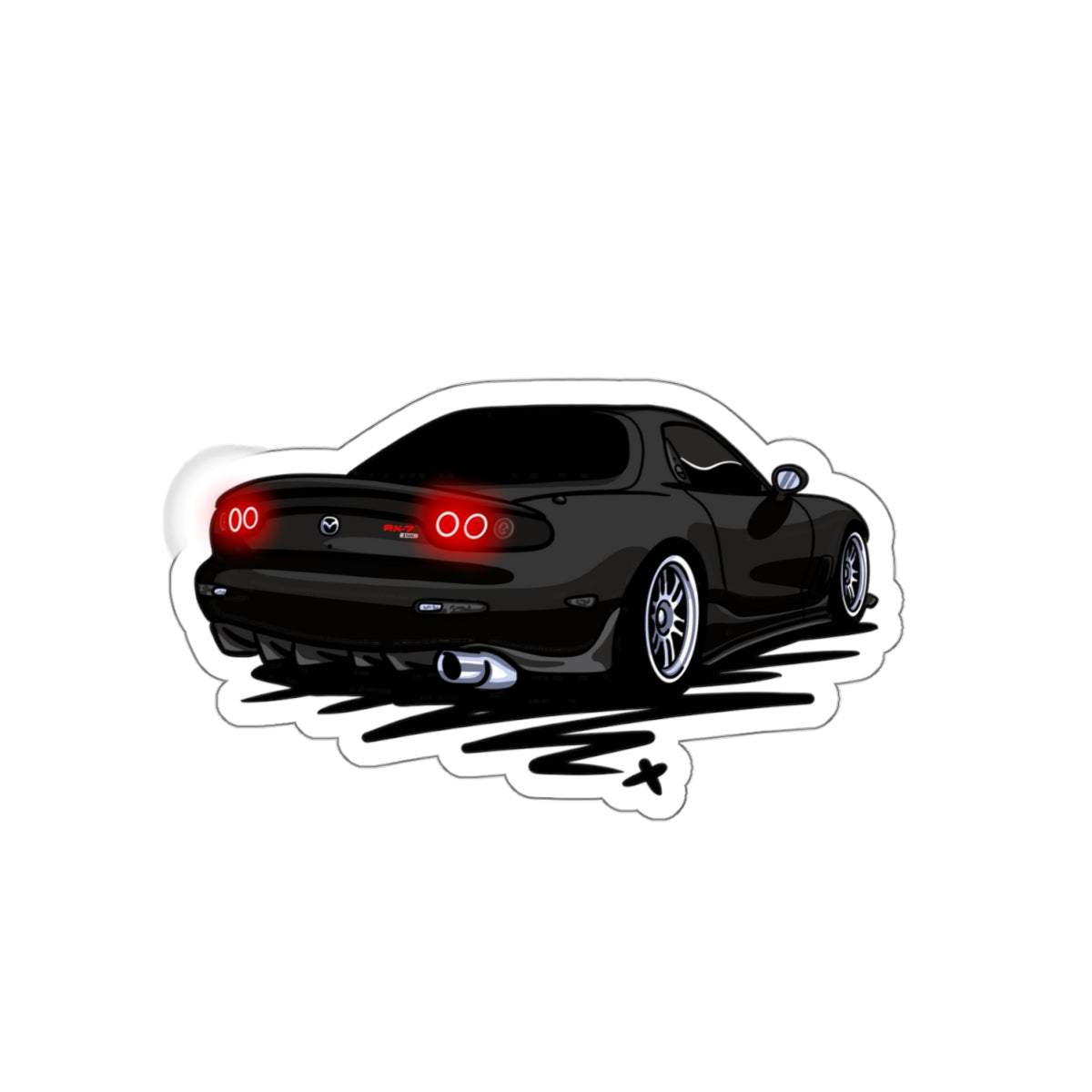 Sxetched X r0cean11 - 1993 Mazda RX7 - Sticker