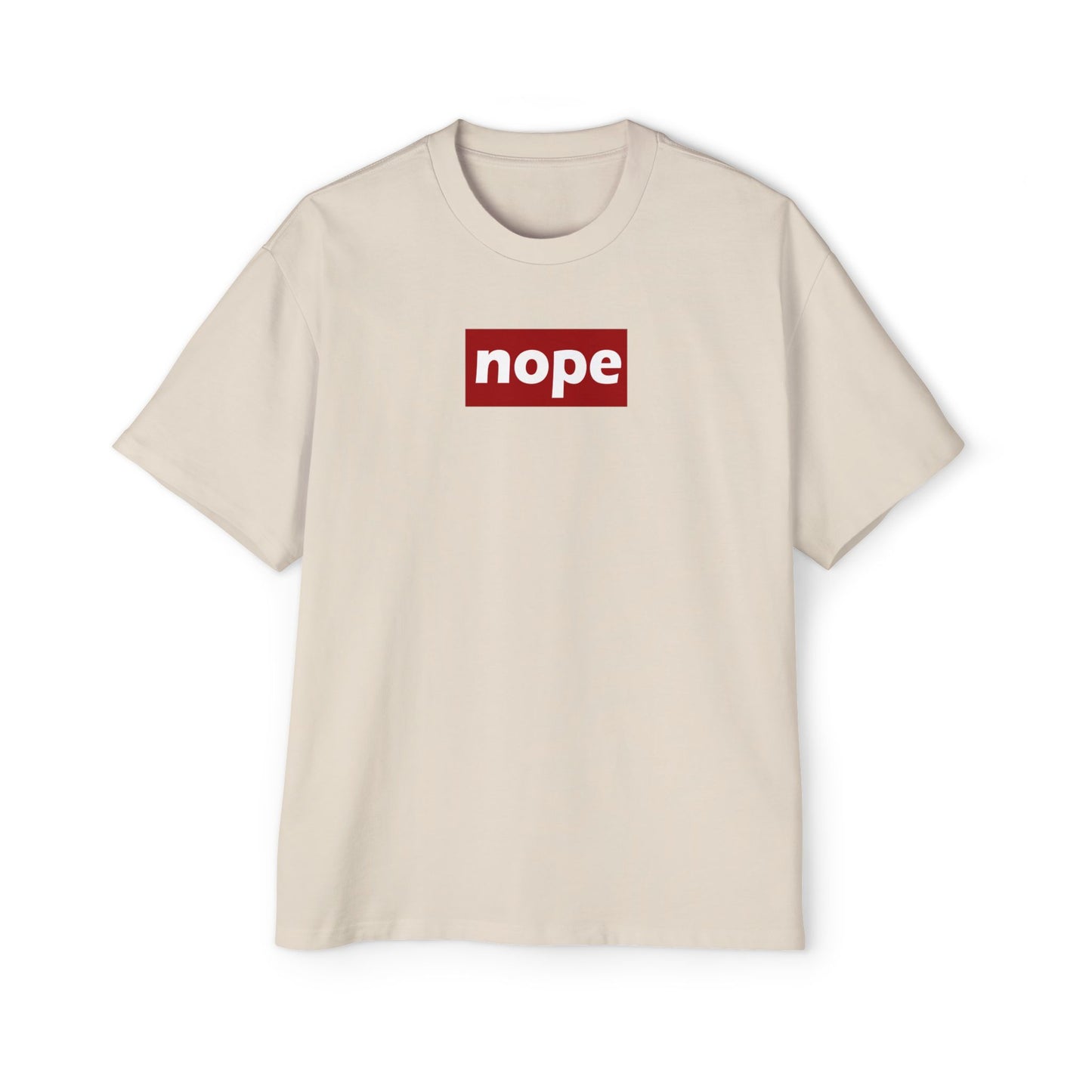 r0cean11 - NOPE - Heavy Oversized Tee