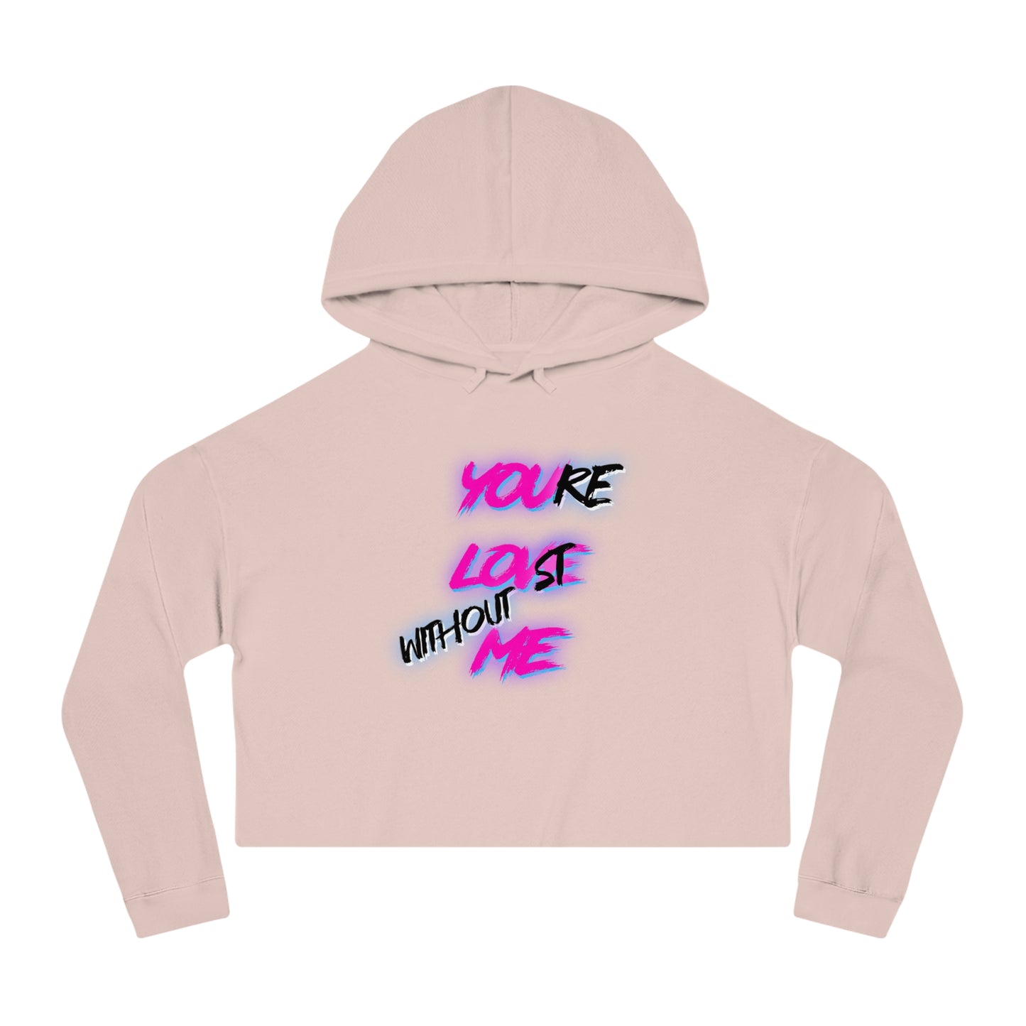 r0cean11 - You Love Me - Womens Cropped Hoodie