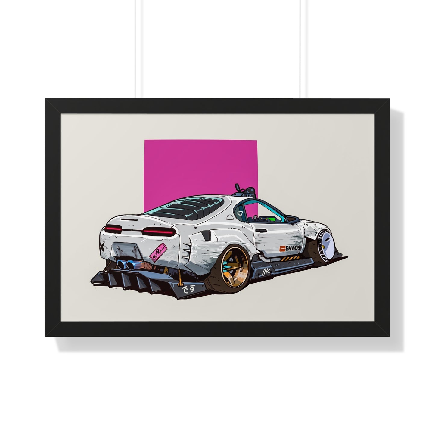 Anime '82 - Supra - Framed Poster
