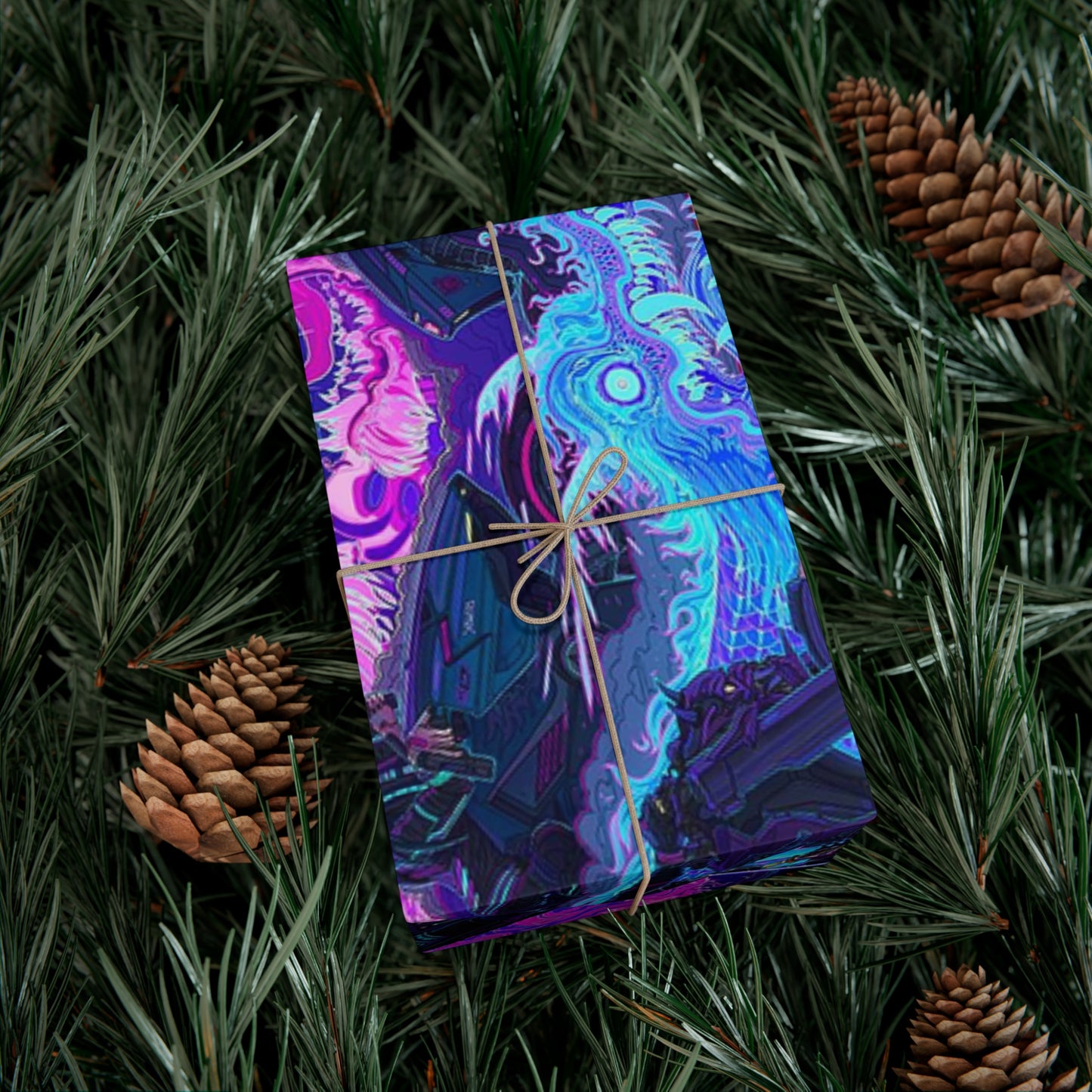 Cyberpunk - Vaporwave - Gift Wrap