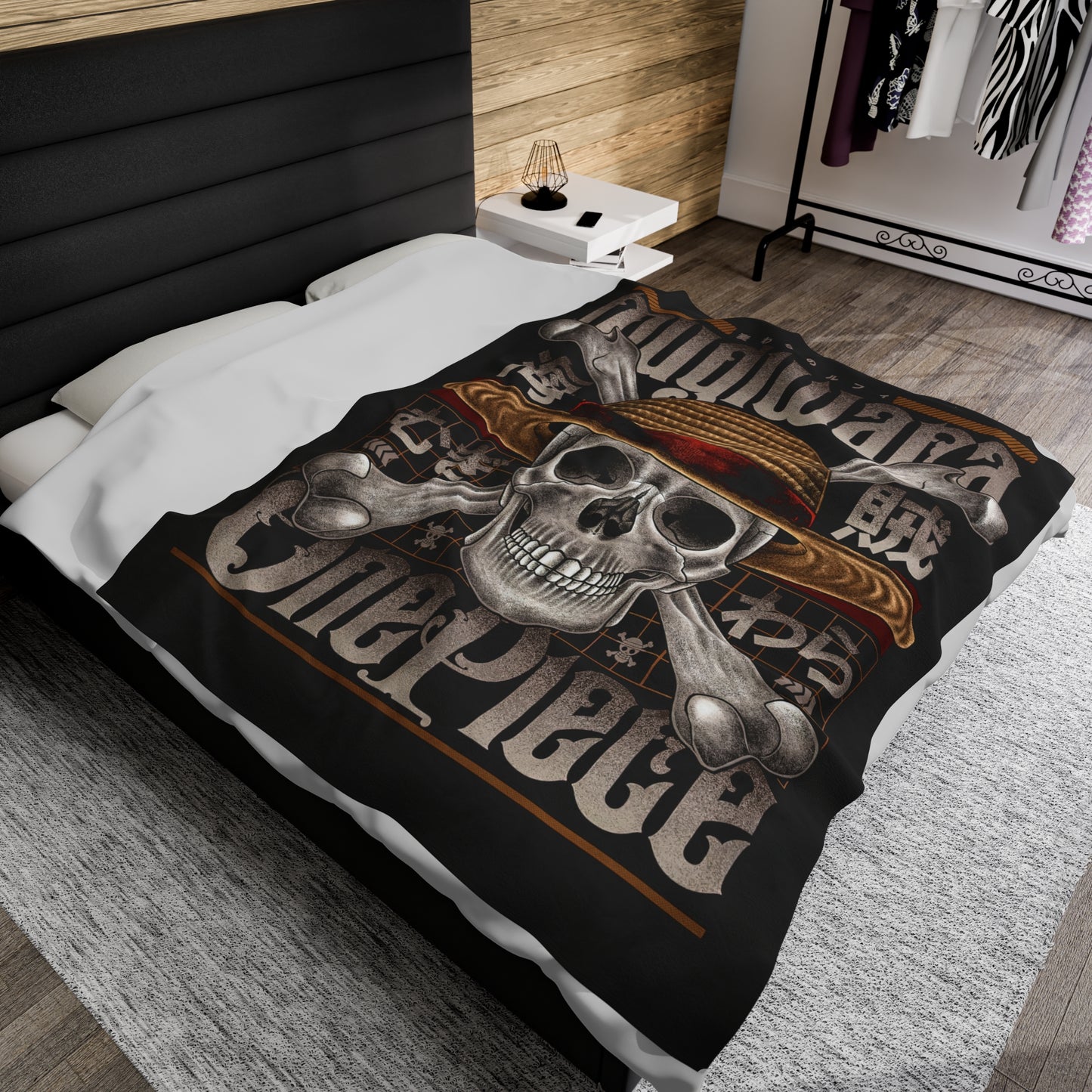 One Piece - Mugiwara - Velveteen Plush Blanket