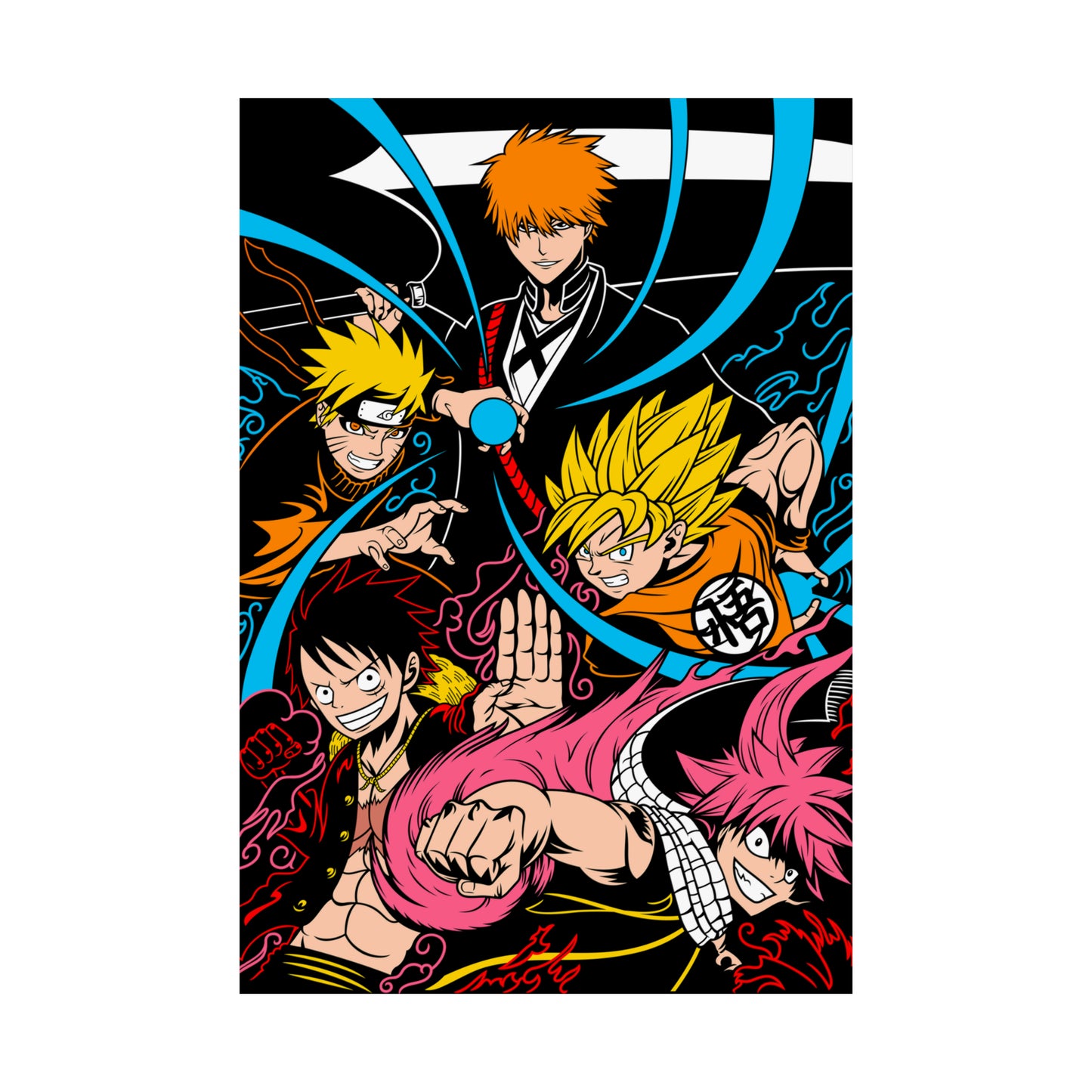 5 Legends - Matte Poster