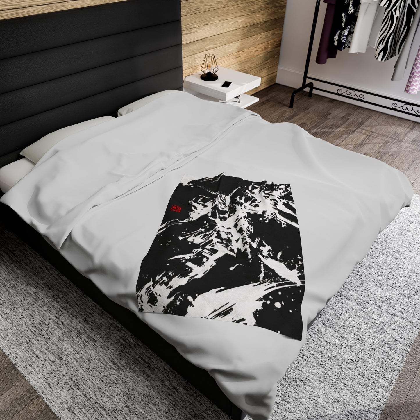 Gundam - Brushed - Velveteen Plush Blanket