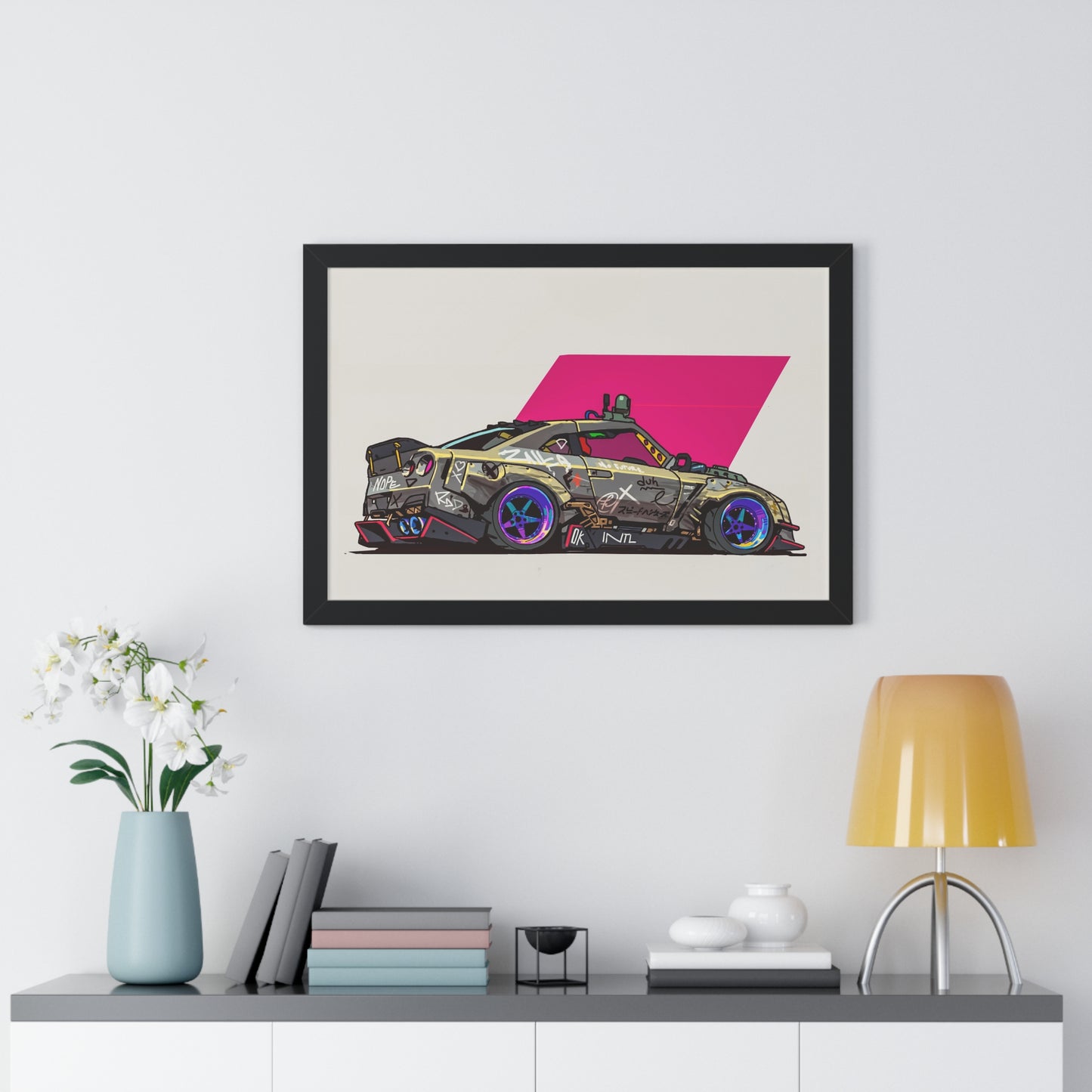 Anime '82 - R35 - Framed Poster