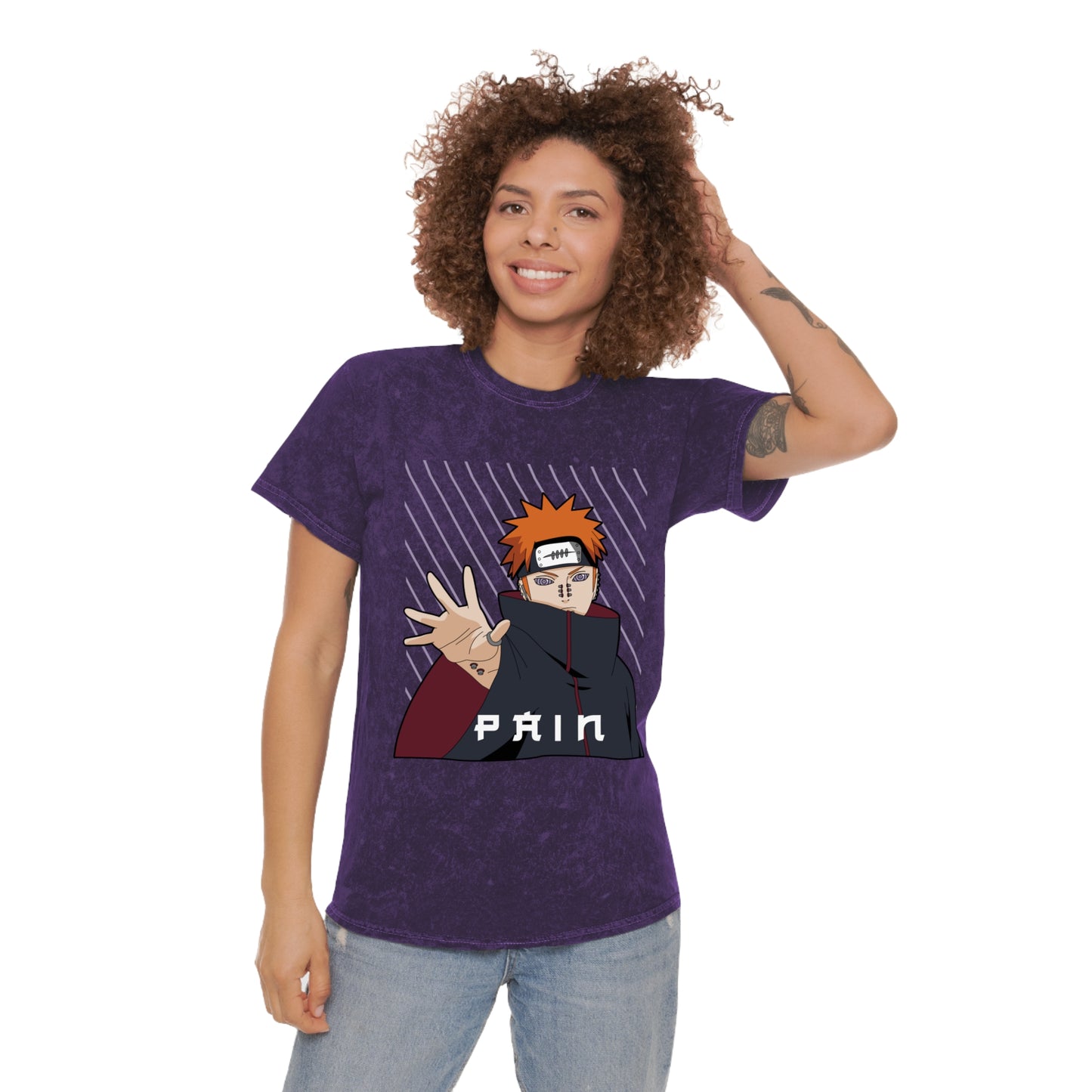 Naruto - PAIN - Mineral Wash Tshirt