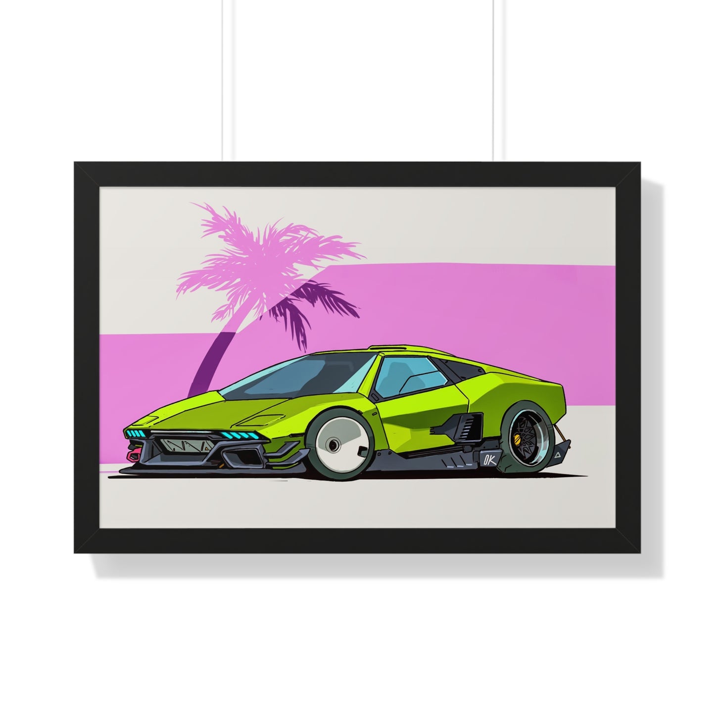 Anime '82 - Lambo - Framed Poster