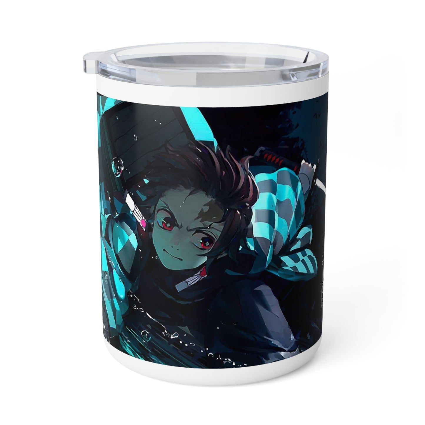 Demon Slayer - Tanjiro Water Breathing - Insulated Coffee Mug, 10oz