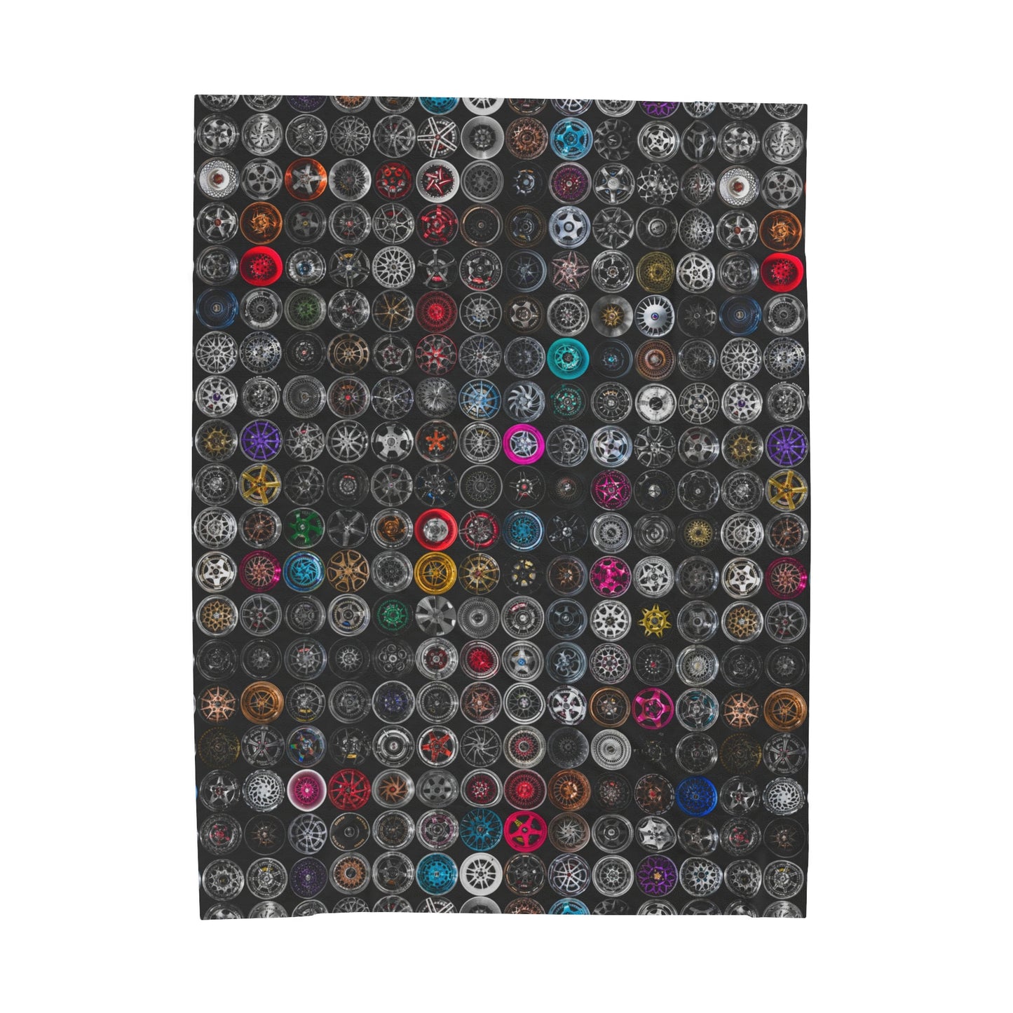 r0cean11 - Wheels - Velveteen Plush Blanket