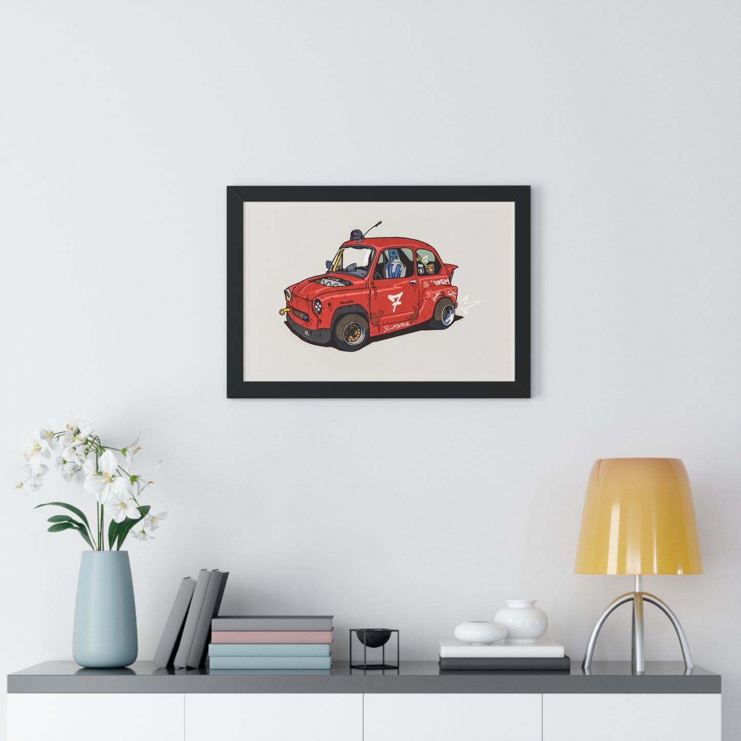 Anime '82 - Mini - Framed Poster