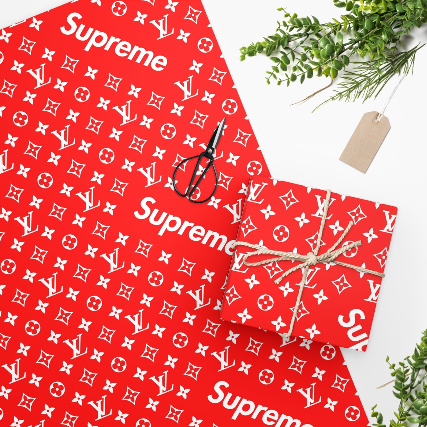 r0cean11 - LV Supreme - Wrapping Paper