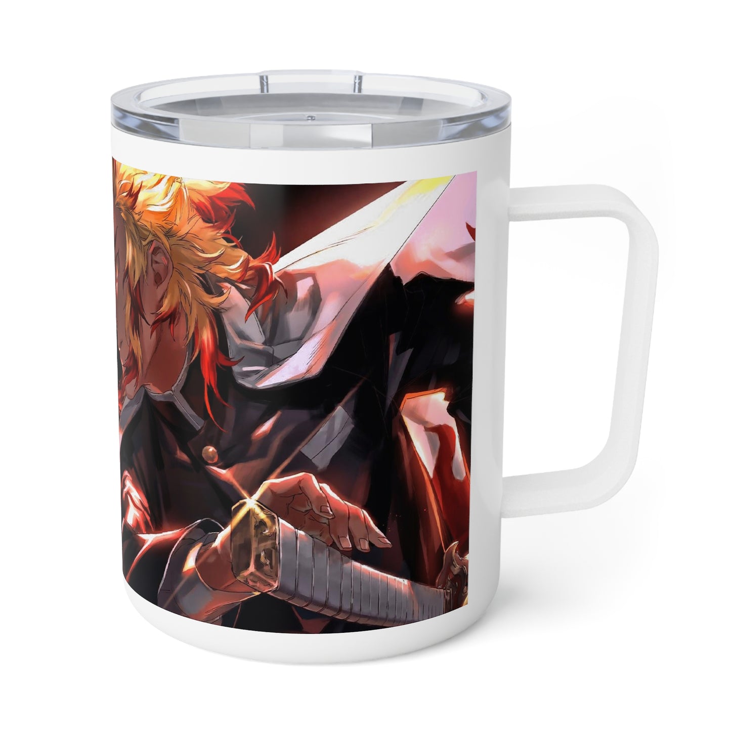Demon Slayer - Rengoku - Insulated Coffee Mug, 10oz