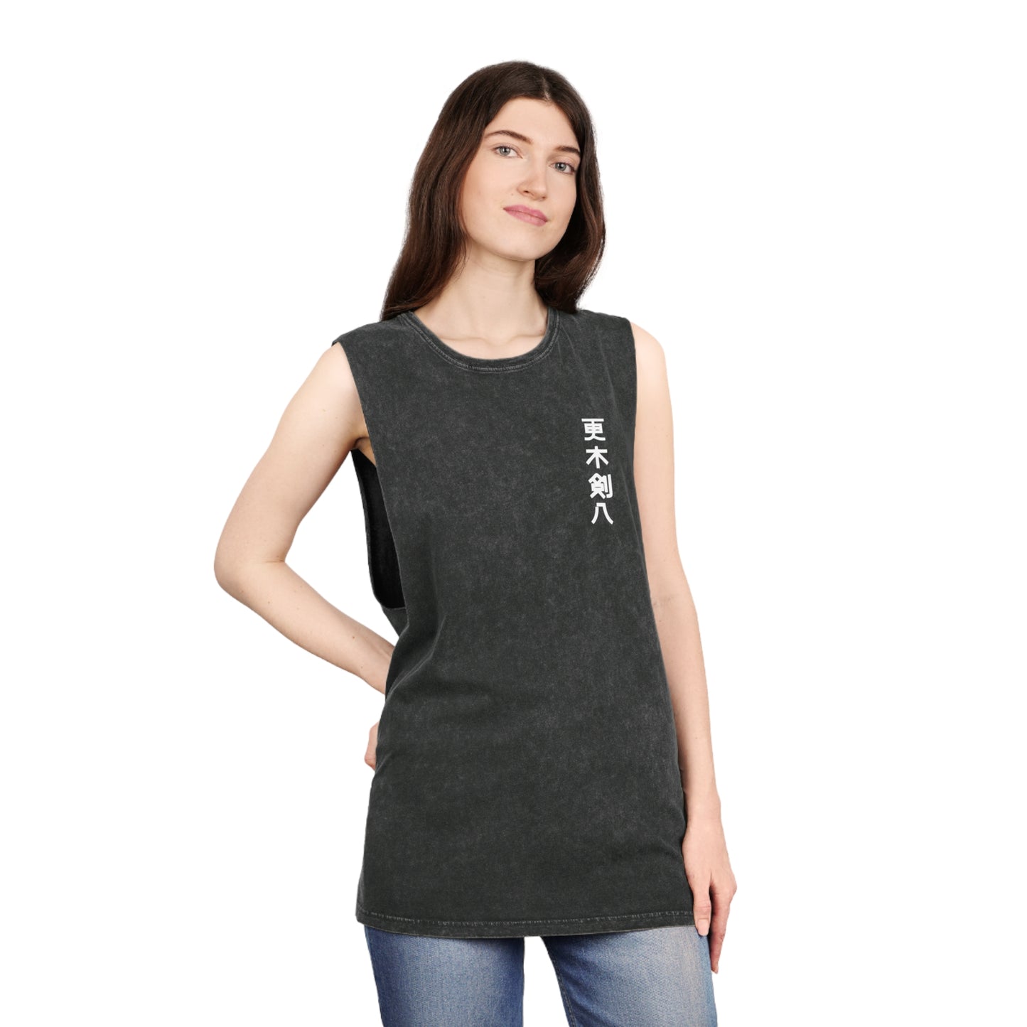 Bleach - Kenpachi - Stonewash Tank Top