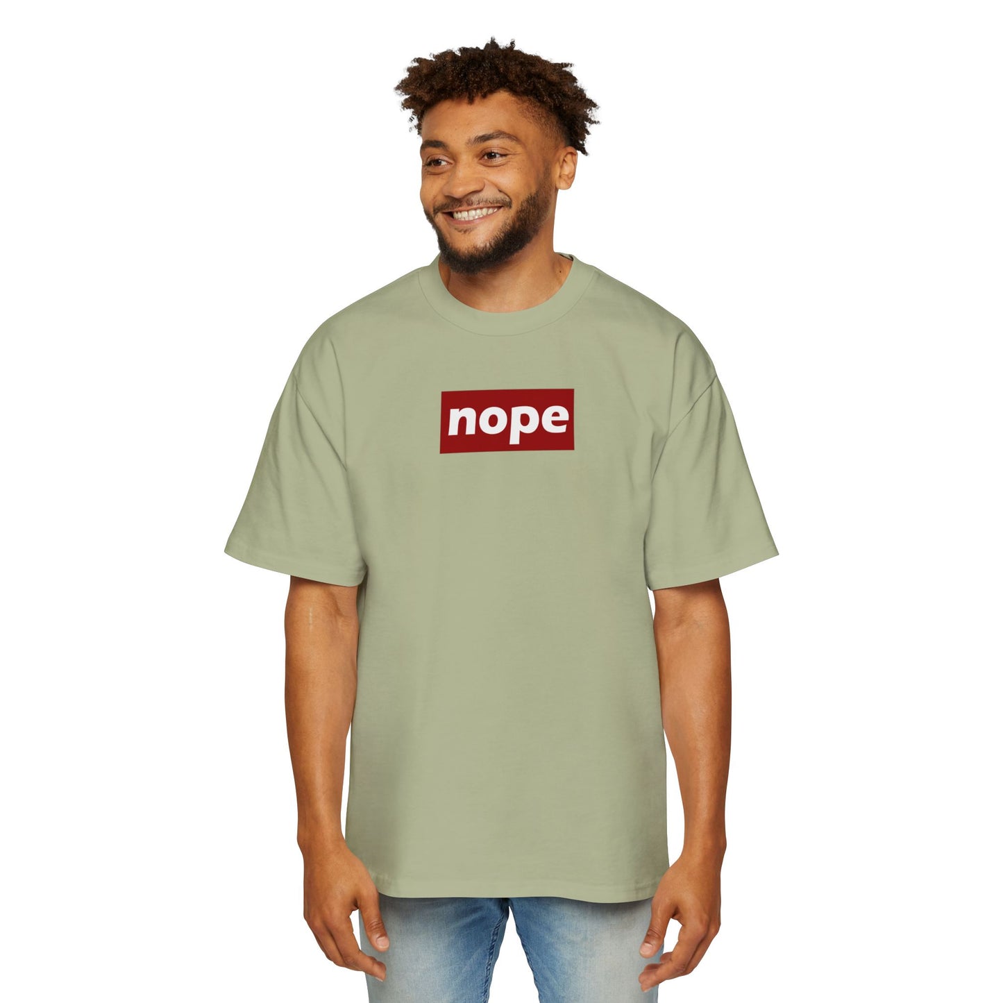 r0cean11 - NOPE - Heavy Oversized Tee