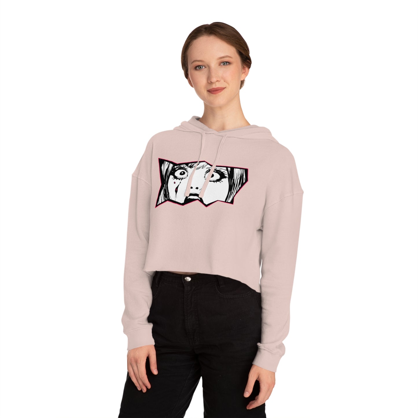 r0cean11 - Terror - Women’s Cropped Hoodie