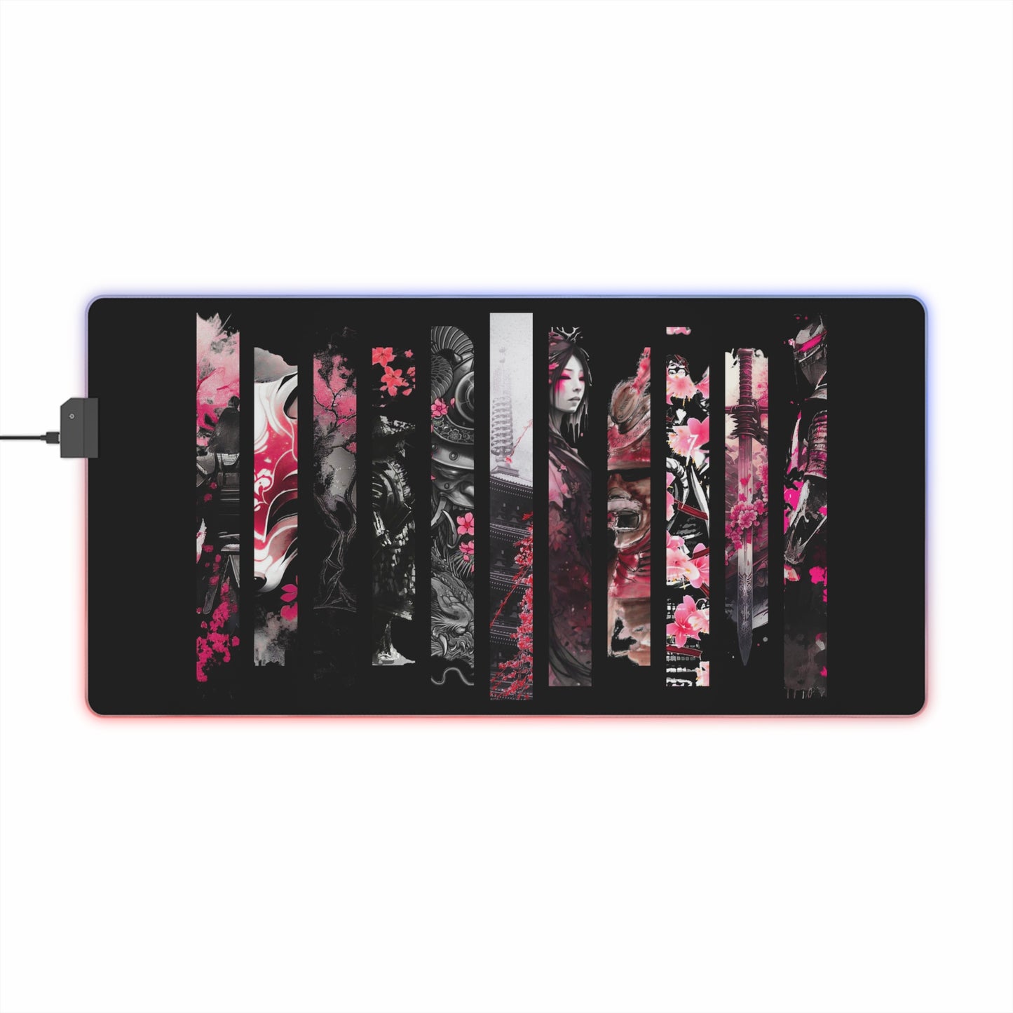 Sakura Collection - LED Gaming Mouse Pad