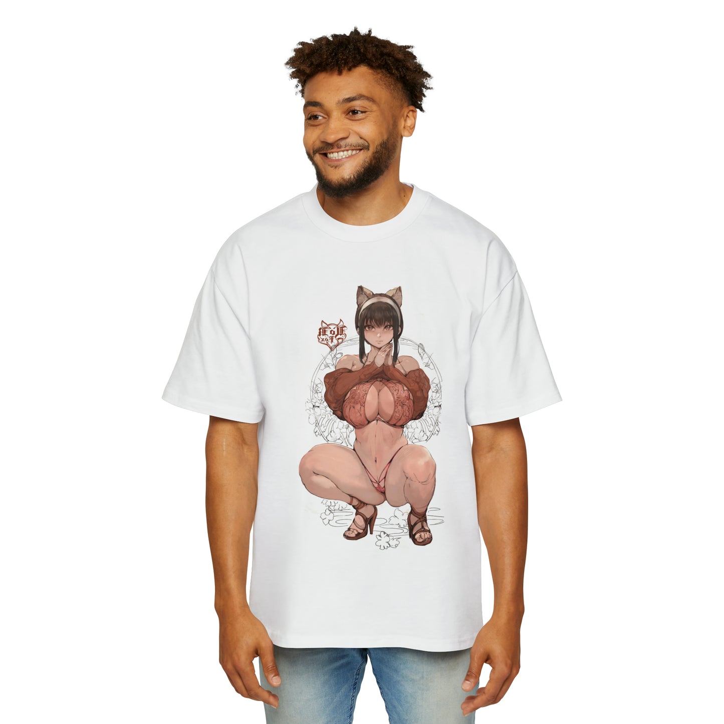 Spy X Family - Yor Kitty Ears - Heavy Oversized Tee