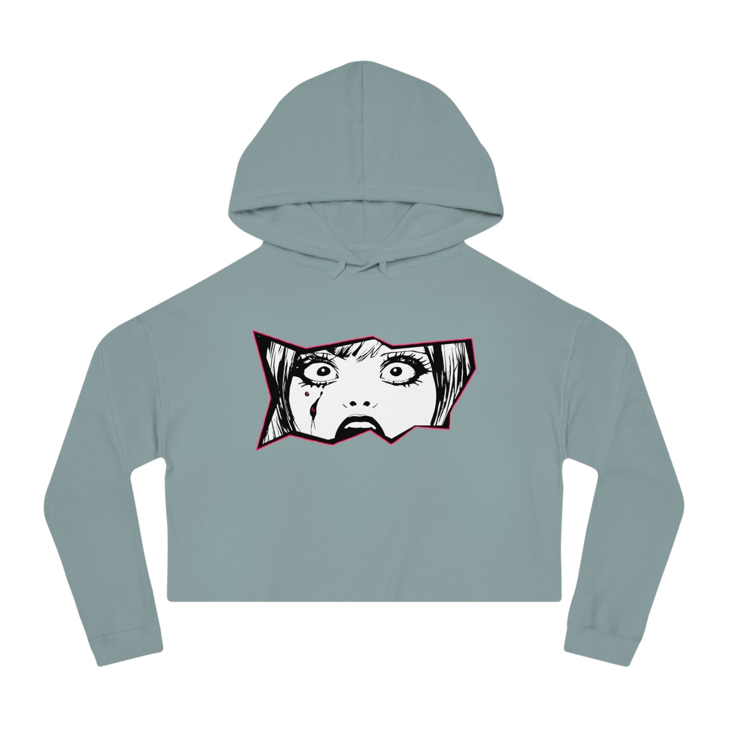 r0cean11 - Terror - Women’s Cropped Hoodie