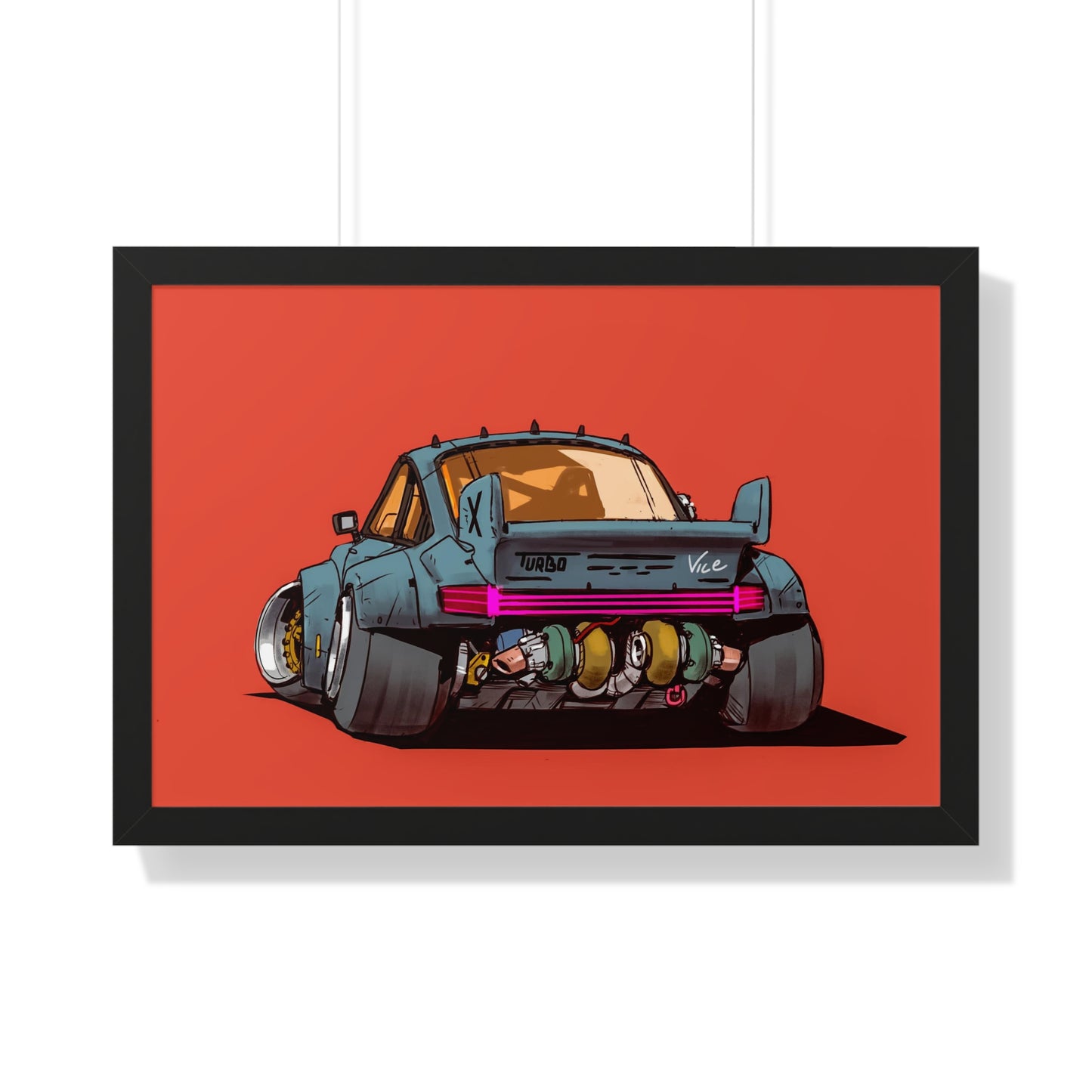 Anime '82 - Turbo - Framed Poster