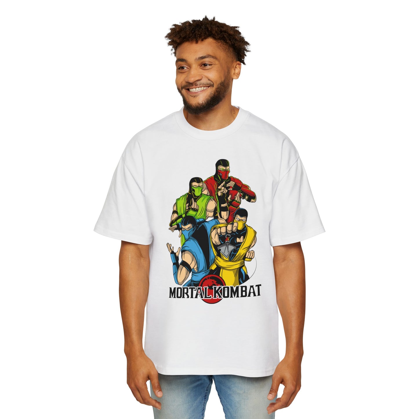 Retro Gaming - Mortal Kombat - Heavy Oversized Tee