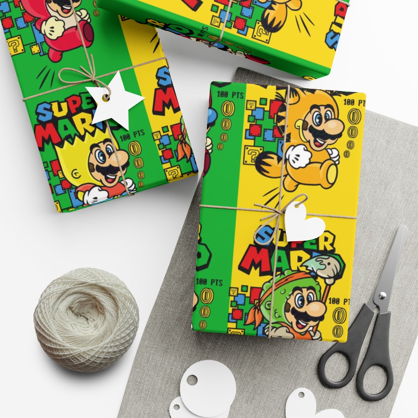 Mario - Pop Culture Powers - Wrapping Paper