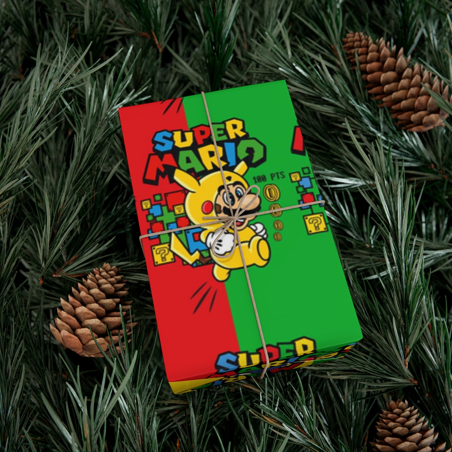 Mario - Pop Culture Powers - Wrapping Paper