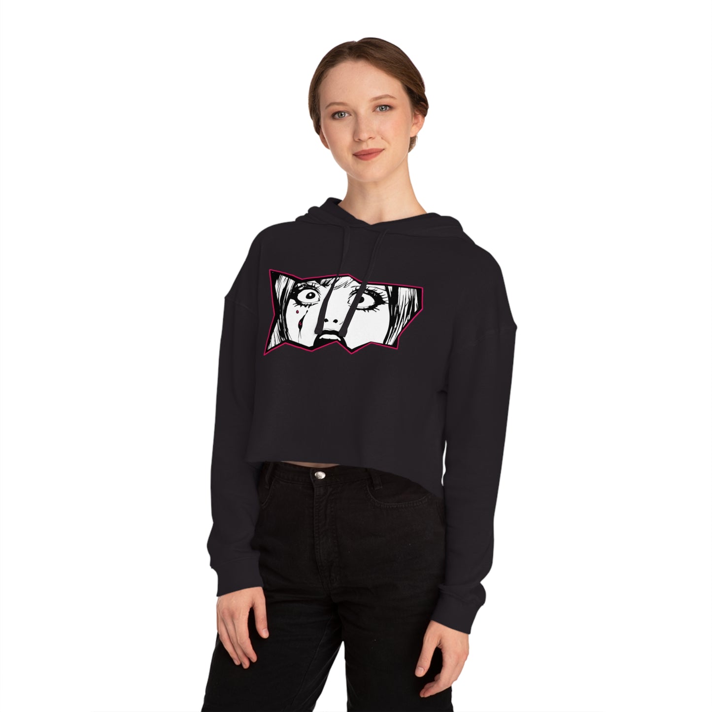 r0cean11 - Terror - Women’s Cropped Hoodie