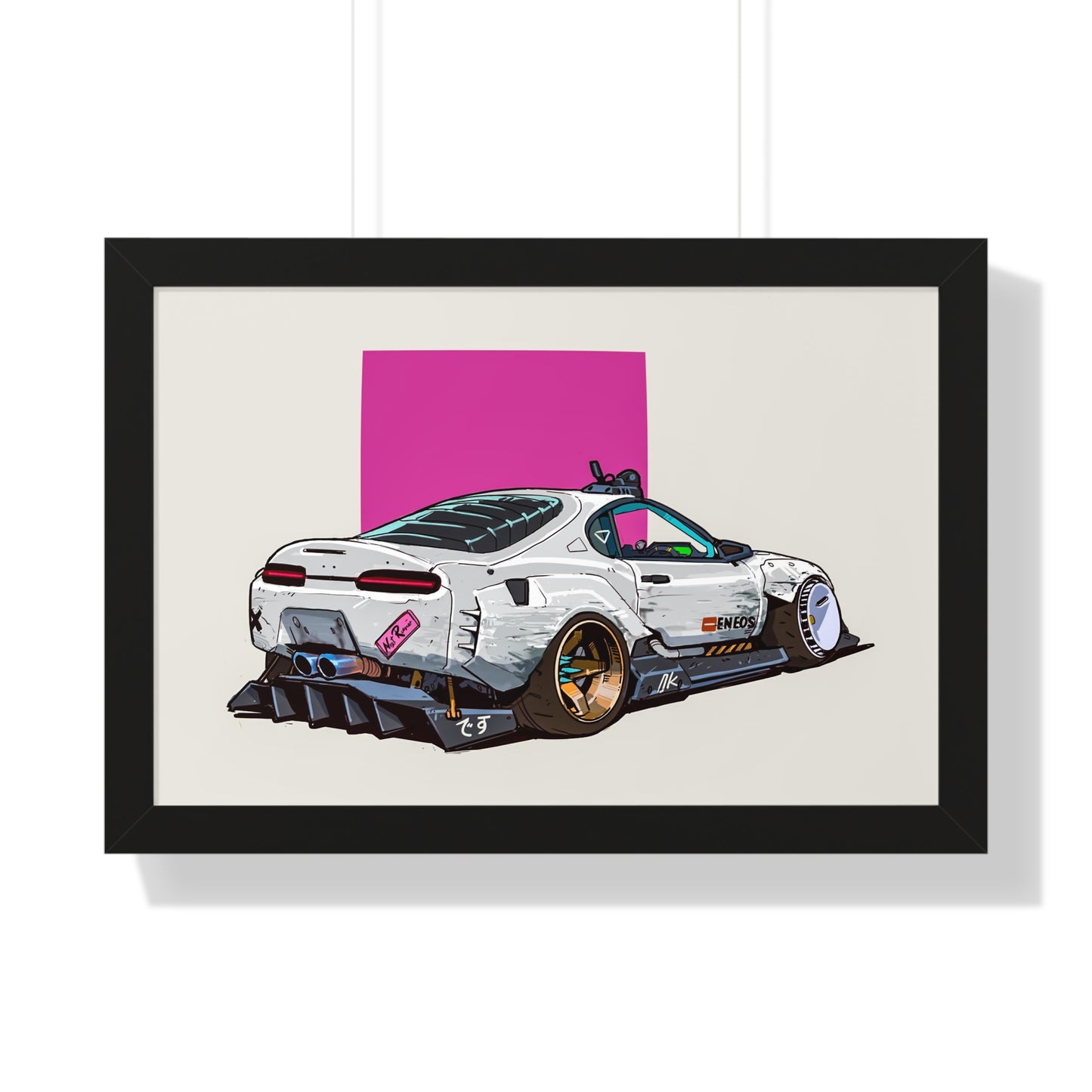 Anime '82 - Supra - Framed Poster