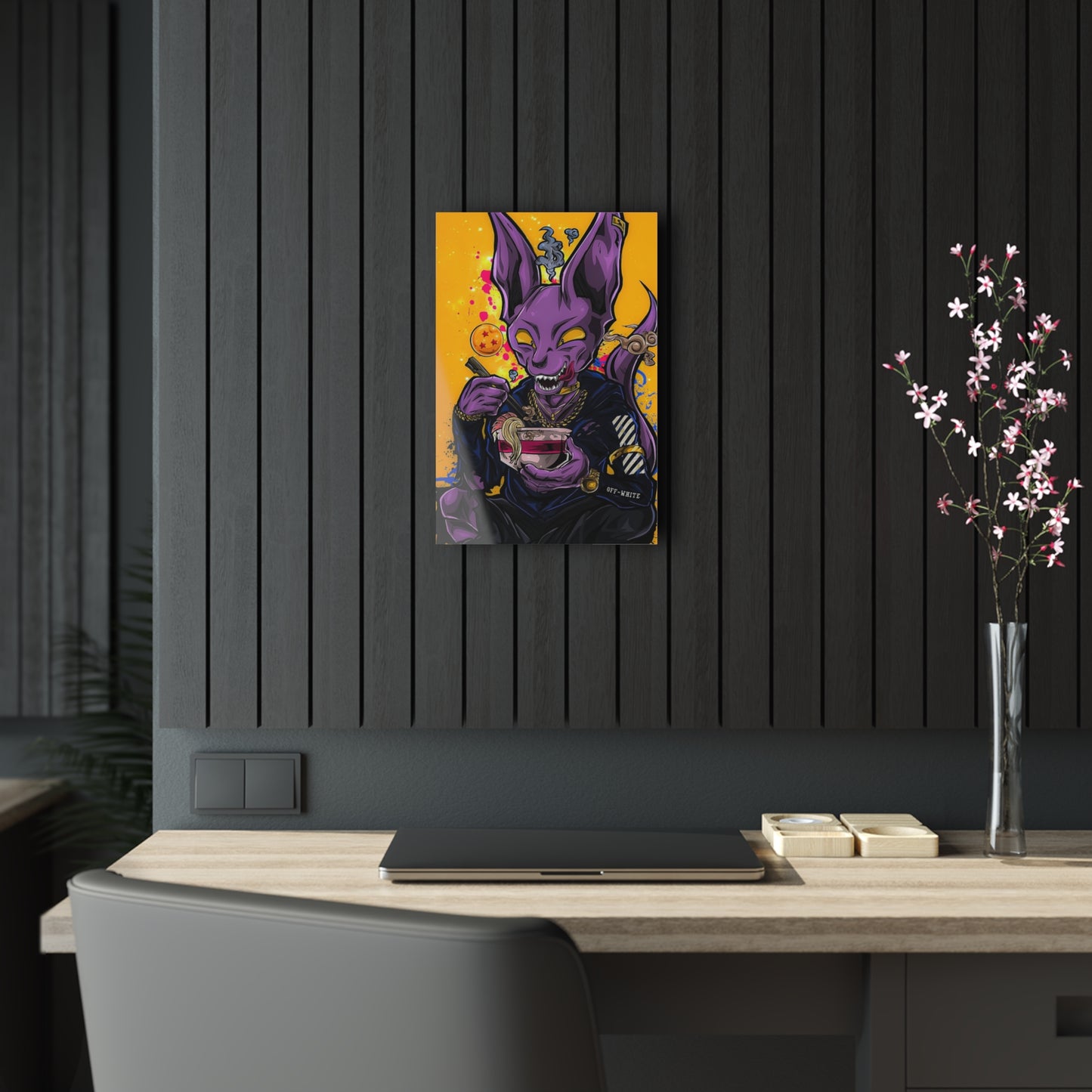 Dragon Ball - Lord Beerus Ramen - Acrylic Print