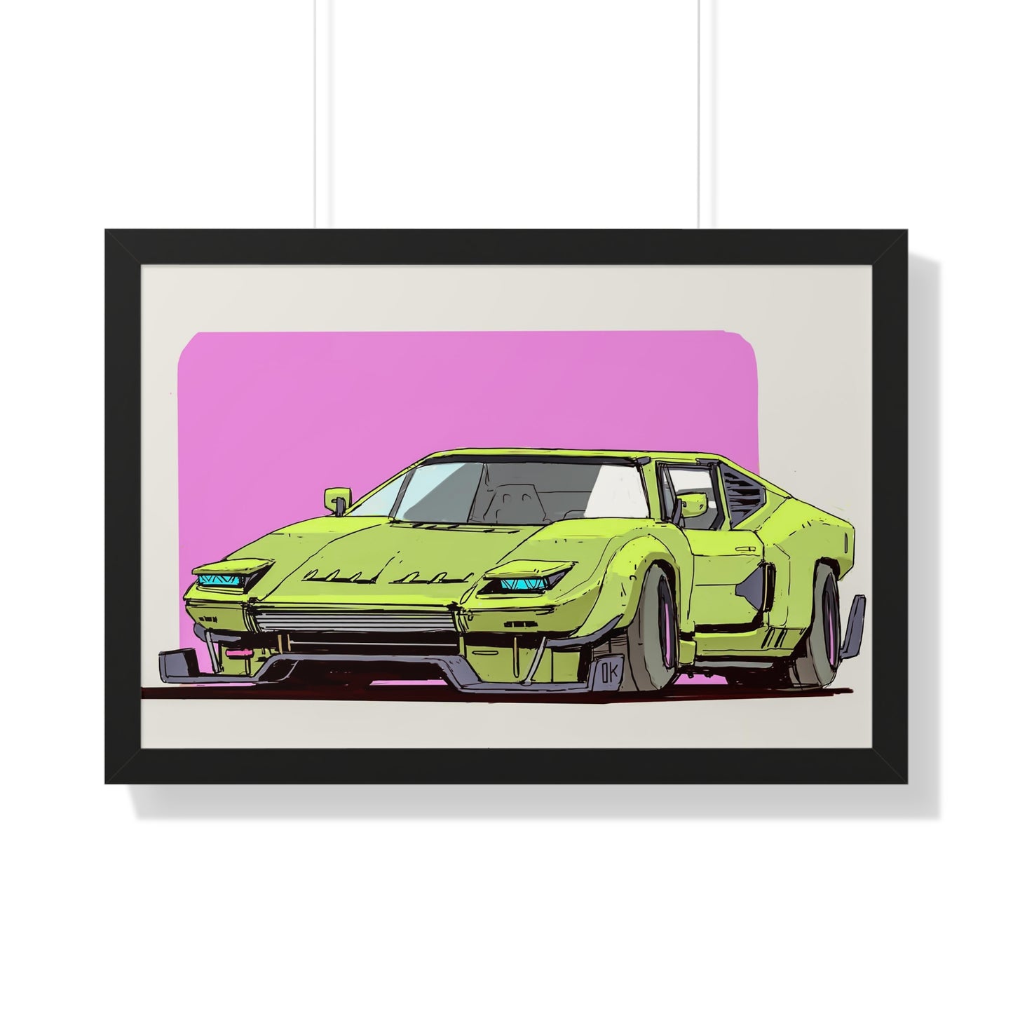 Anime '82 - Retro - Framed Poster