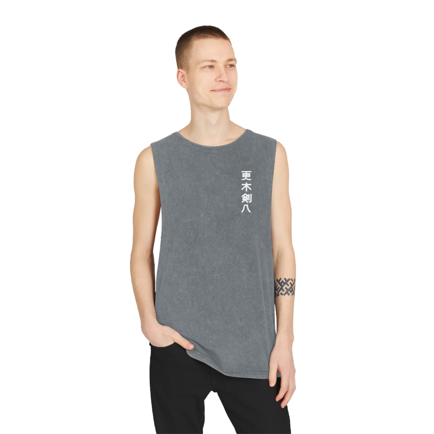 Bleach - Kenpachi - Stonewash Tank Top