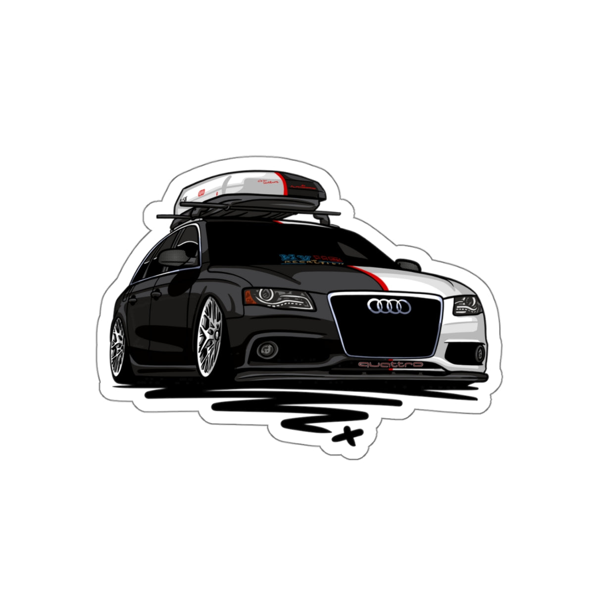 Sxetched X r0cean11 - 2010 Audi A4 Avant - Sticker