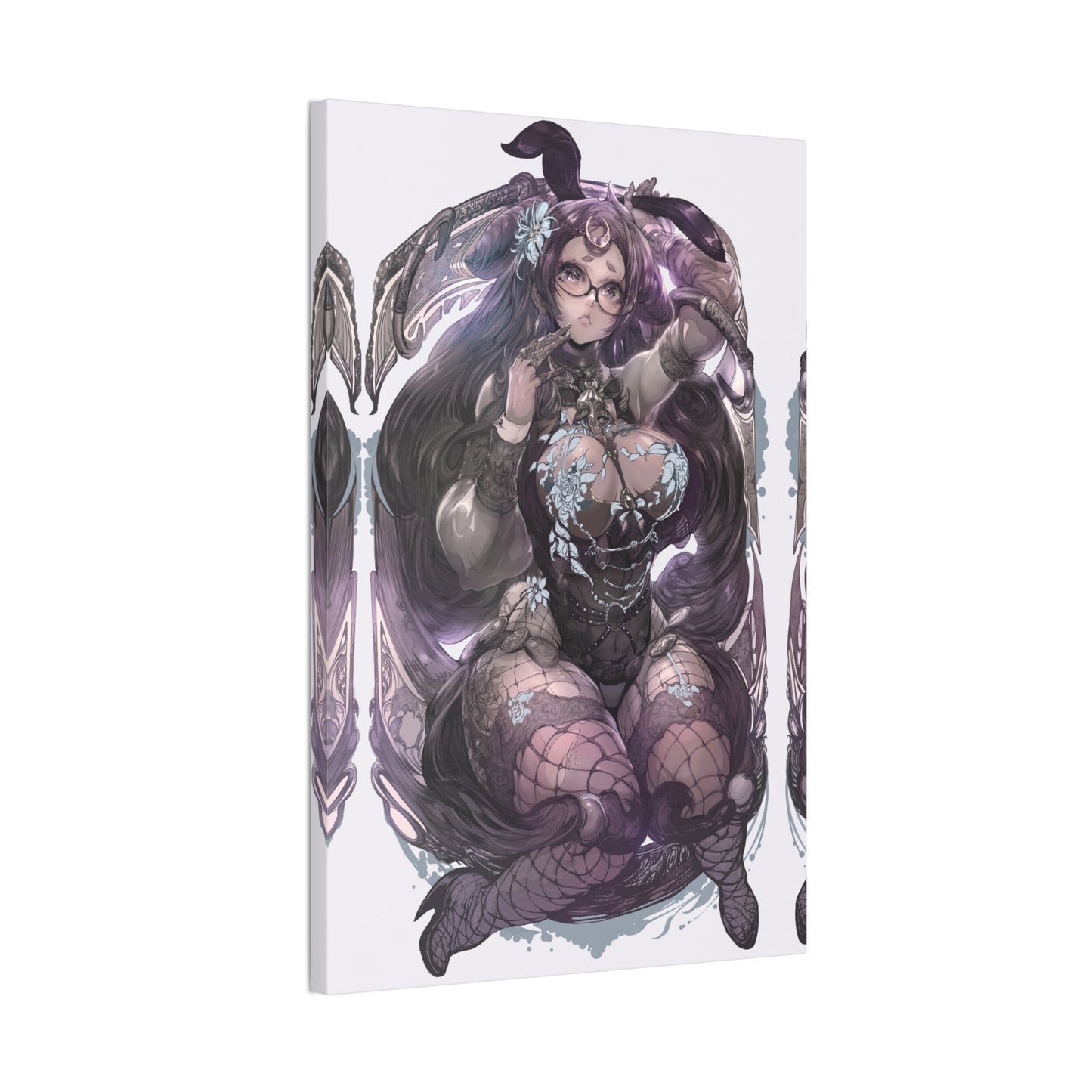 Sailor Moon - Sailor Saturn Bunny - Fine Art Canvas
