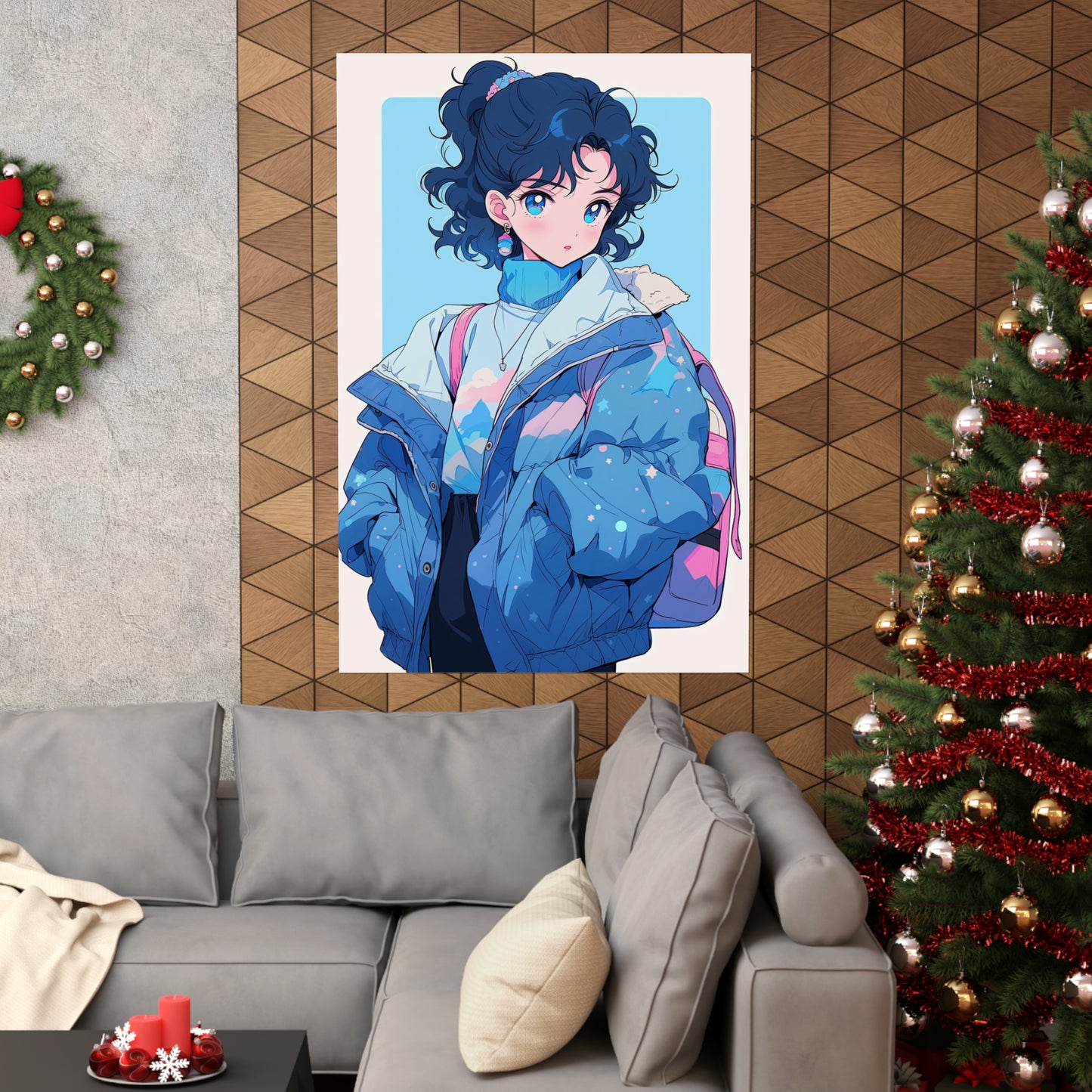 Sailor Moon - Retro Mercury - Poster