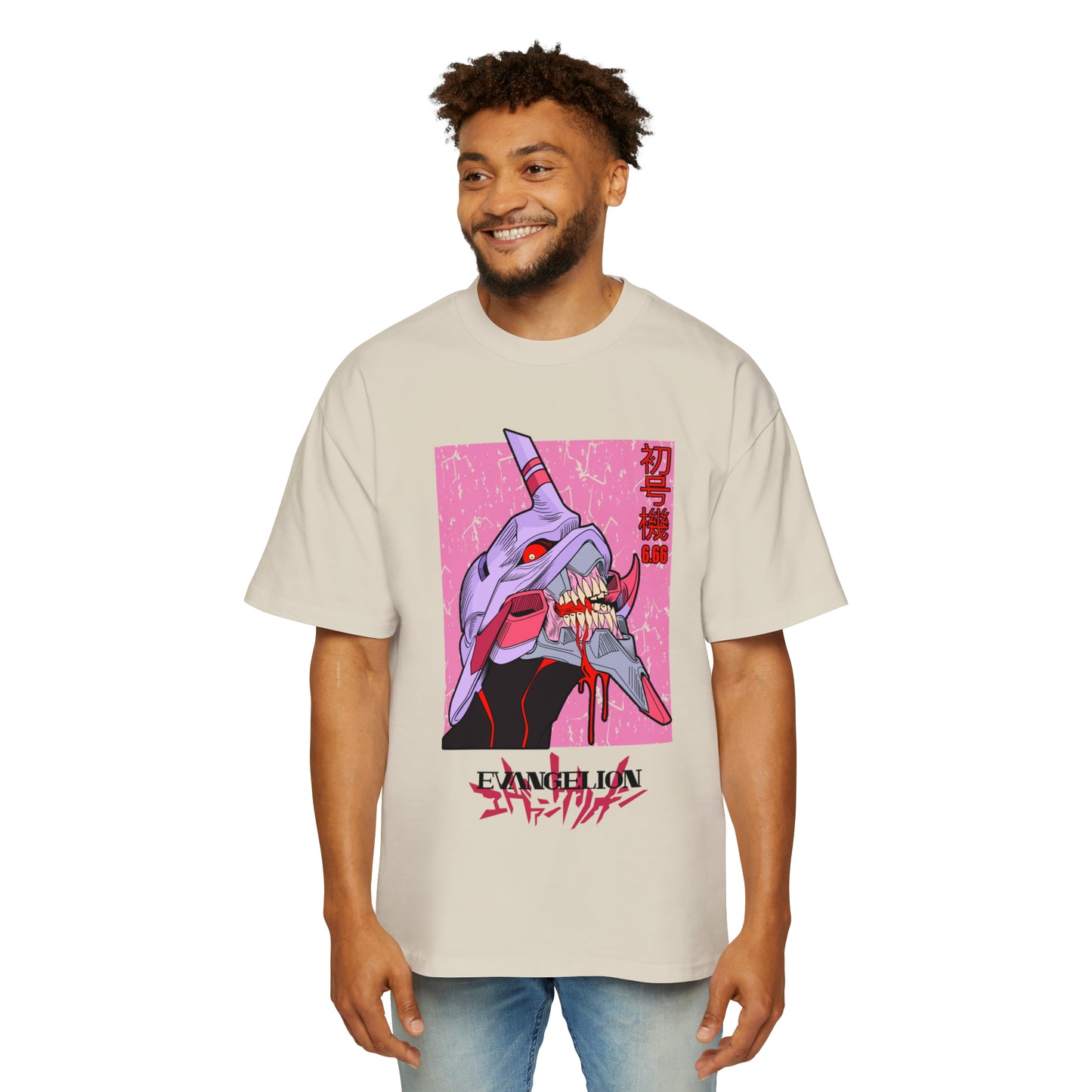 Evangelion - Unit 01 - Heavy Oversized Tee