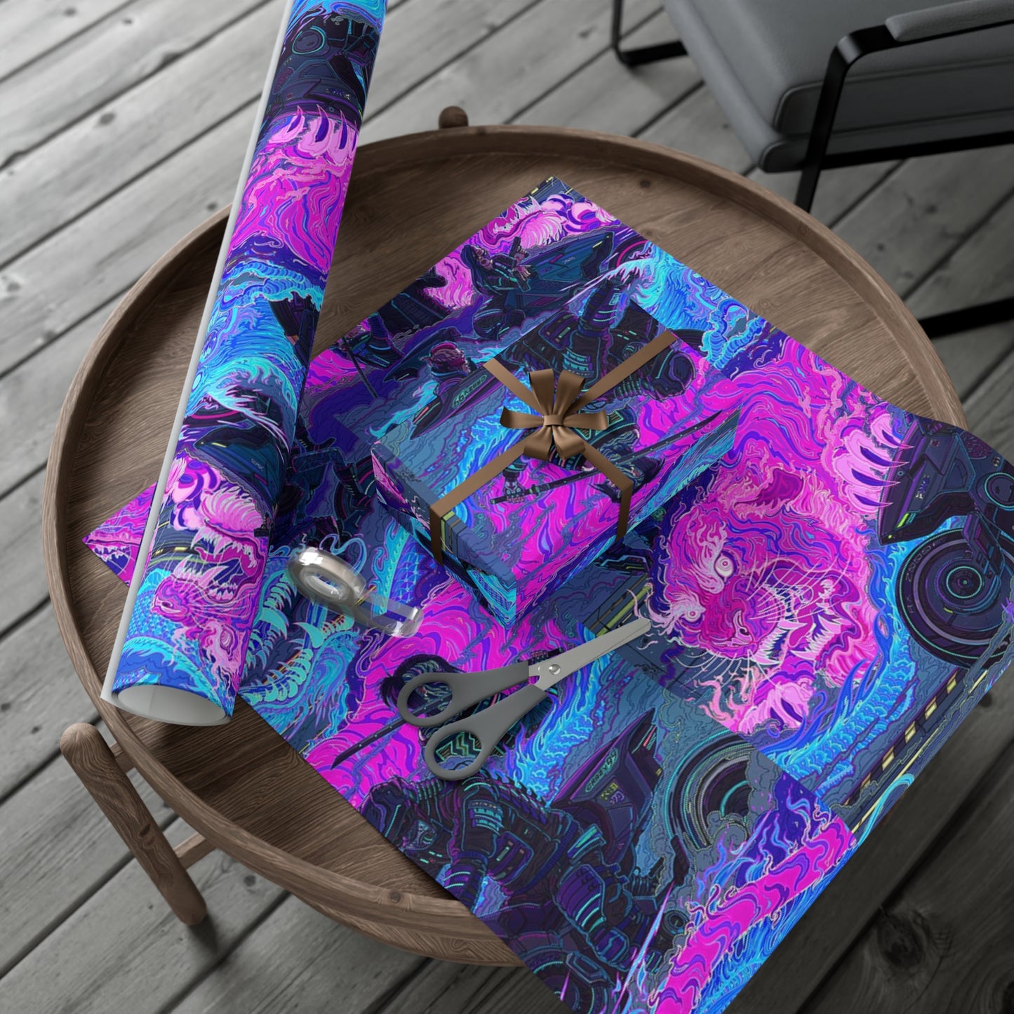 Cyberpunk - Vaporwave - Gift Wrap