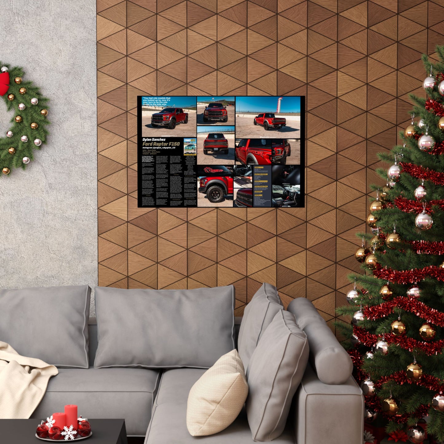 Stance Auto Magazine - 2017 Ford F150 Raptor - Poster