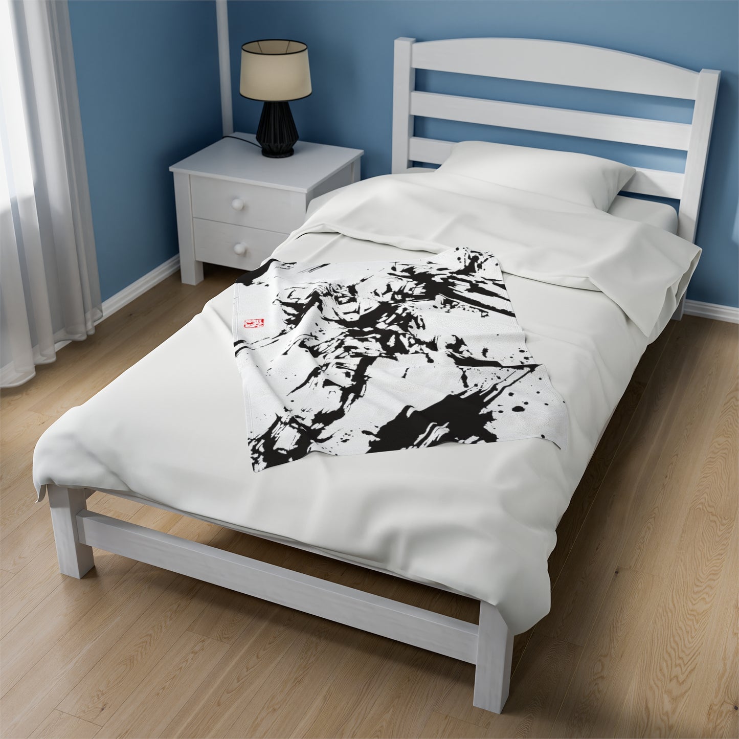 Gundam - Brushed - Velveteen Plush Blanket