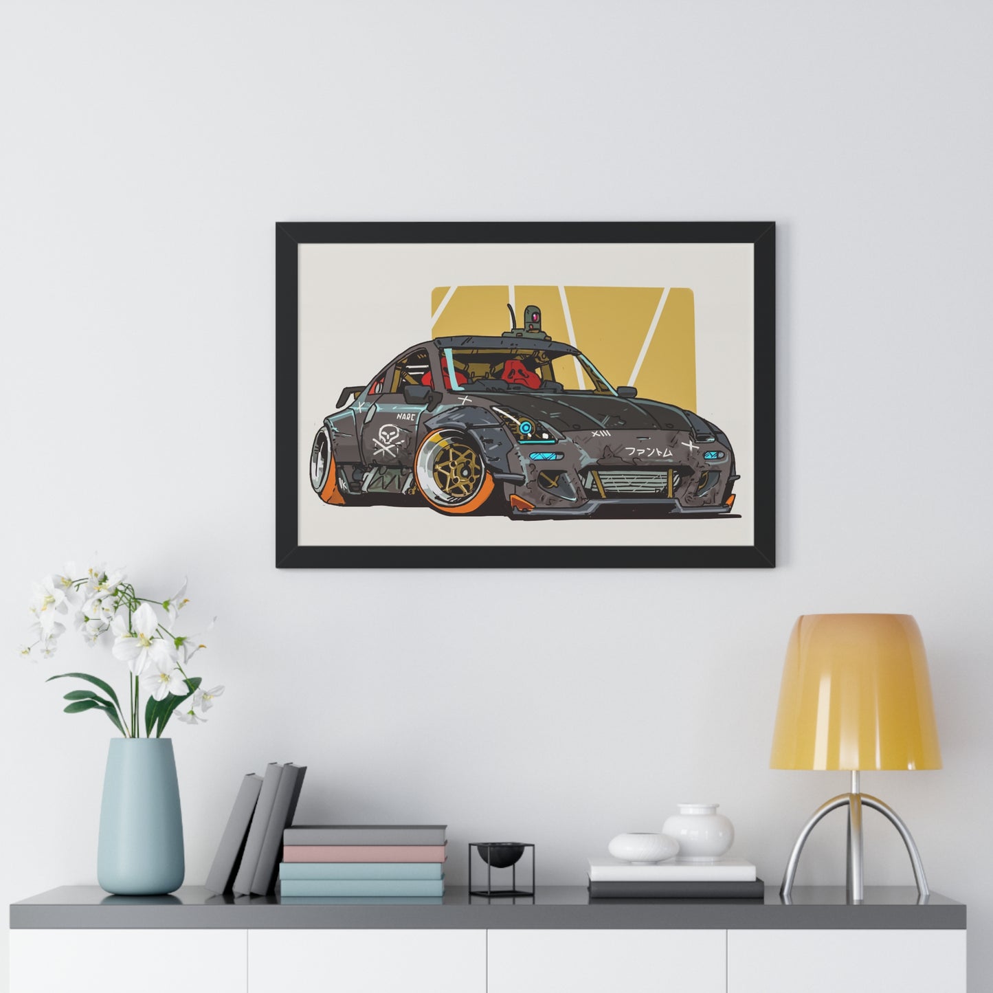 Anime '82 - Ruined - Framed Poster