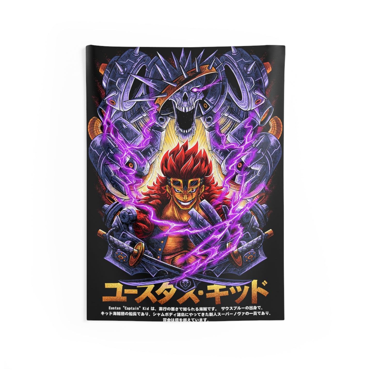 One Piece - Eustass Kid Wall Tapestry