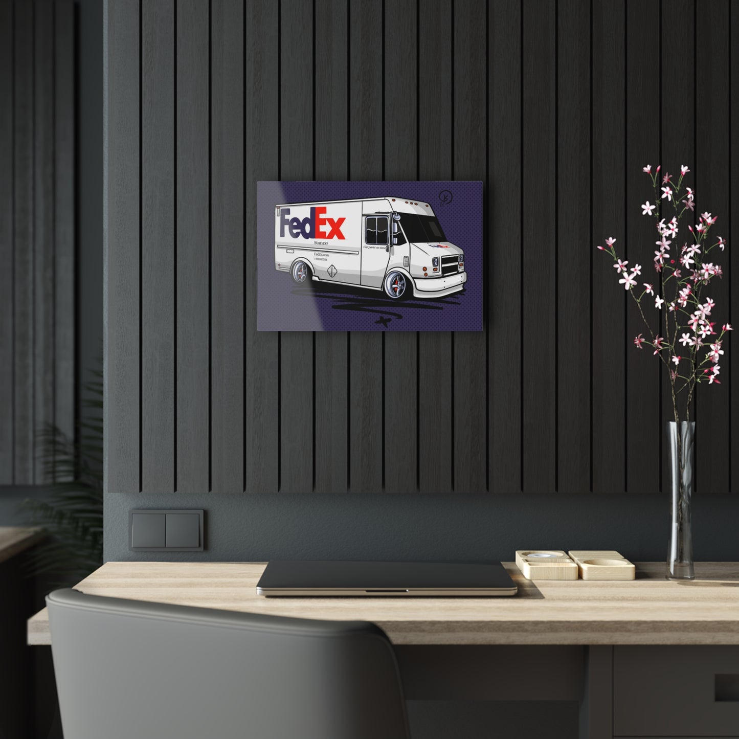 Sxetched X r0cean11 - Car Parts On Time - Acrylic Print