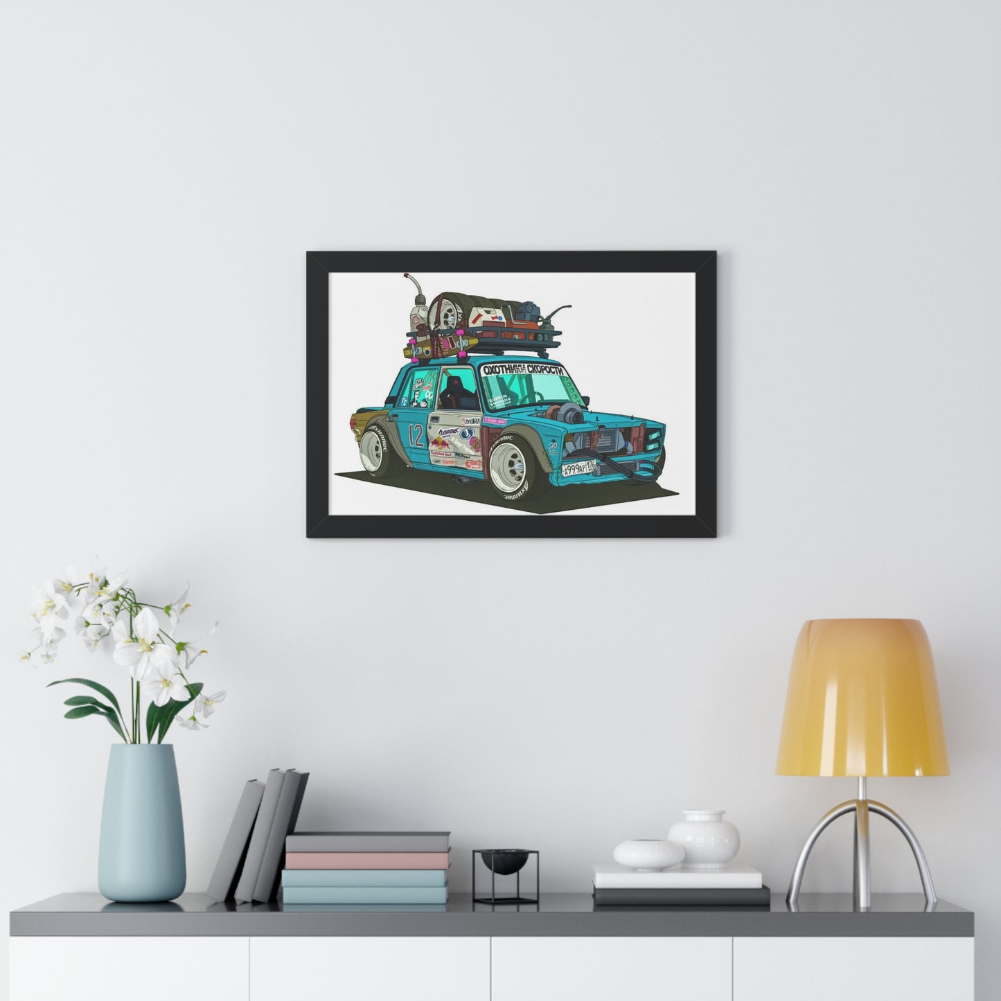 Anime '82 - BMW - Framed Poster