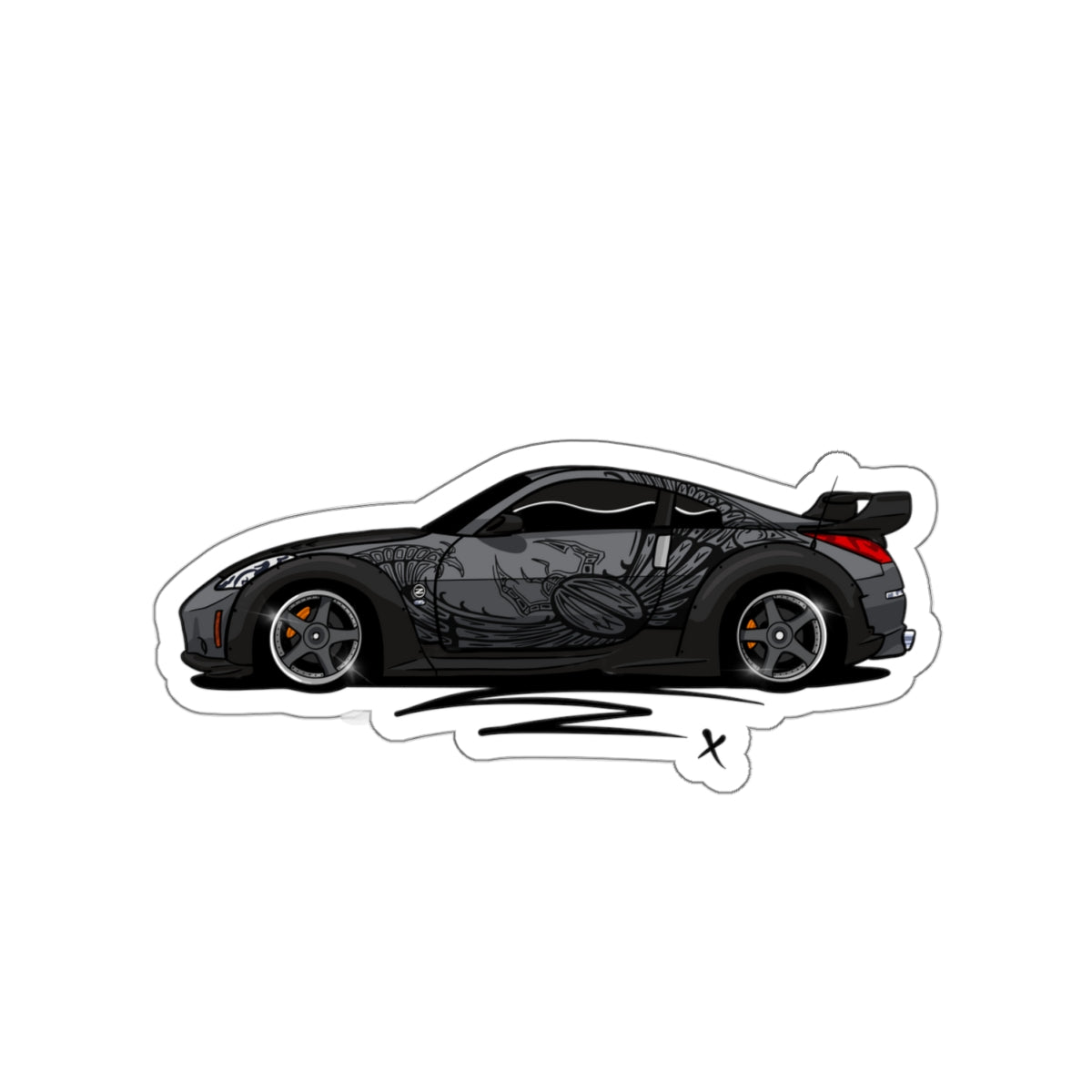 Sxetched X r0cean11 - FF 350Z - Sticker